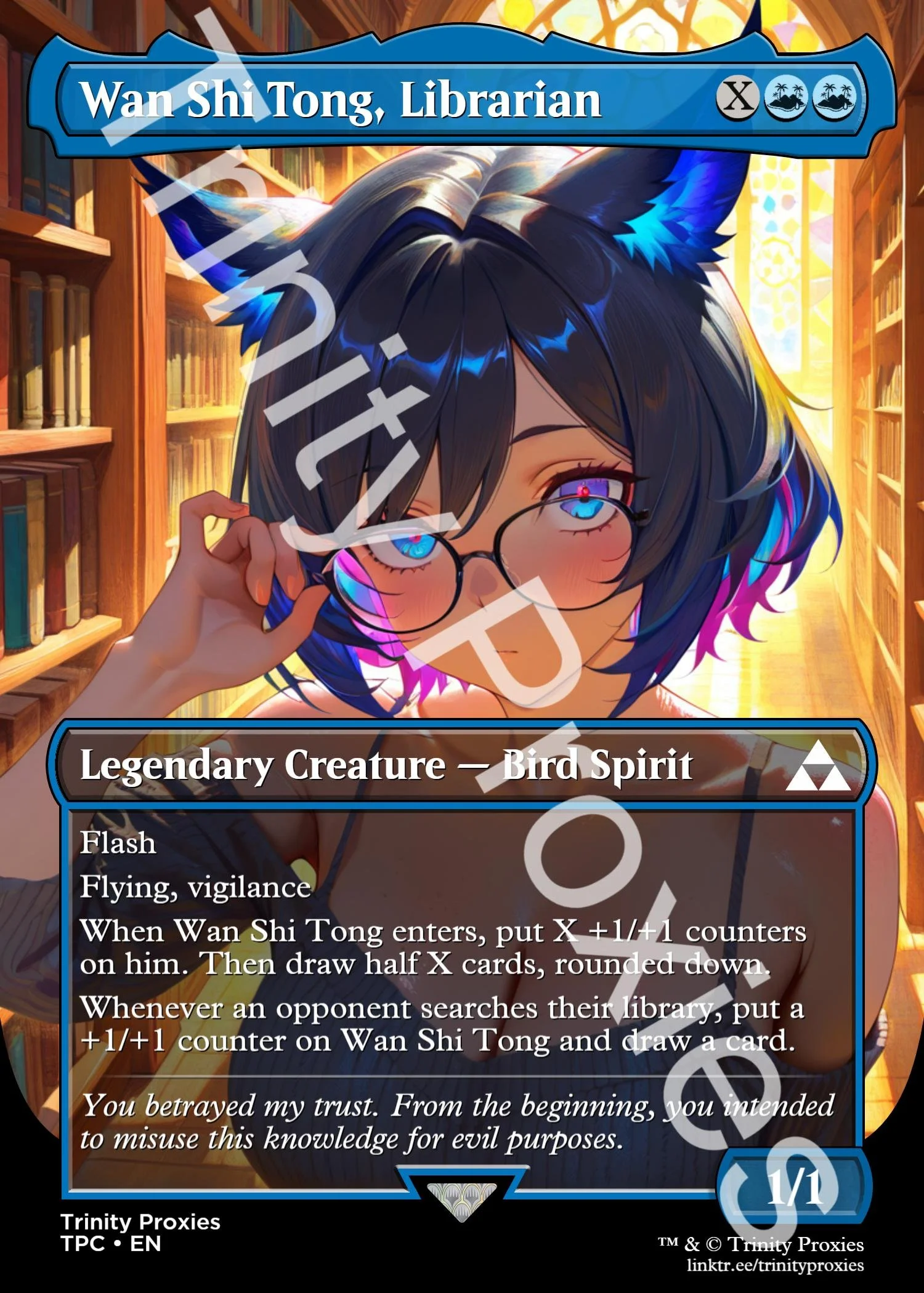 Wan Shi Tong, Librarian