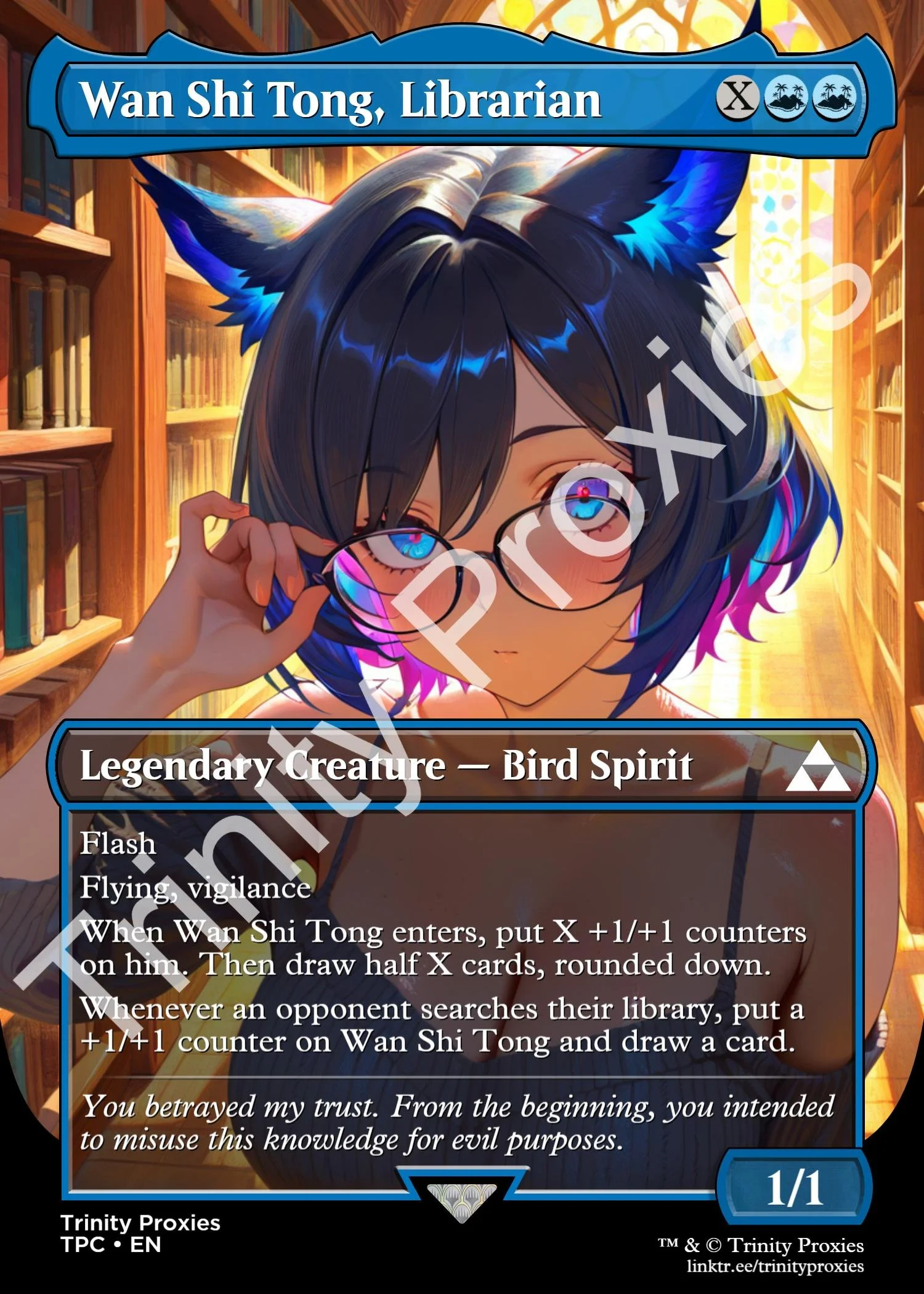 Wan Shi Tong, Librarian