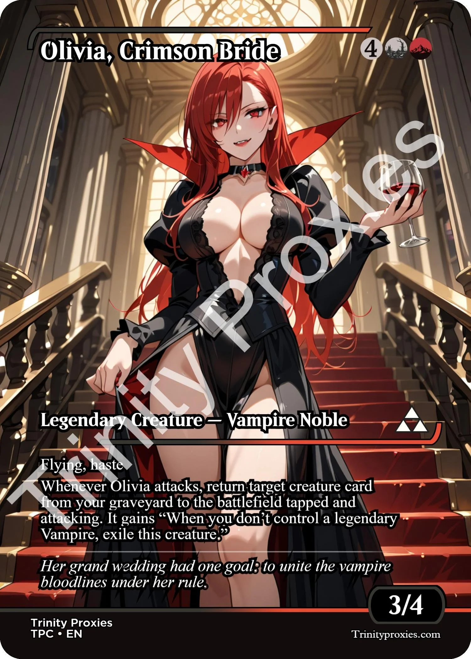 Olivia, Crimson Bride