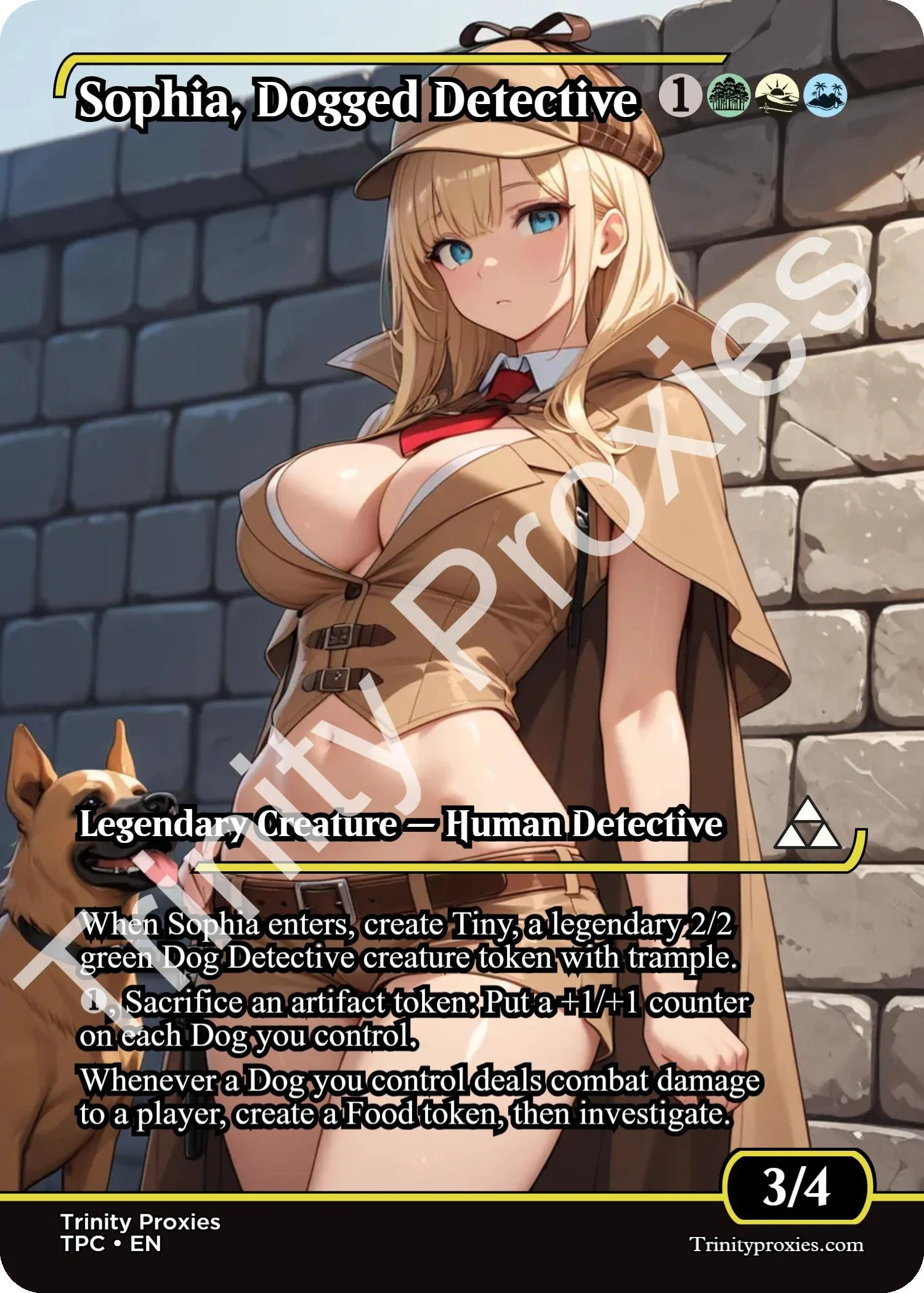 Sophia, Dogged Detective