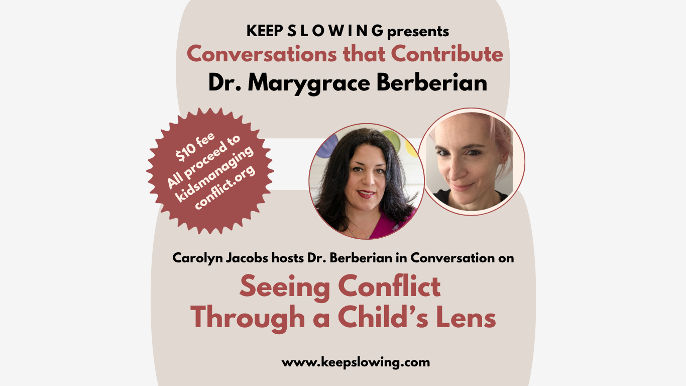 Conversations that Contribute, December 2025