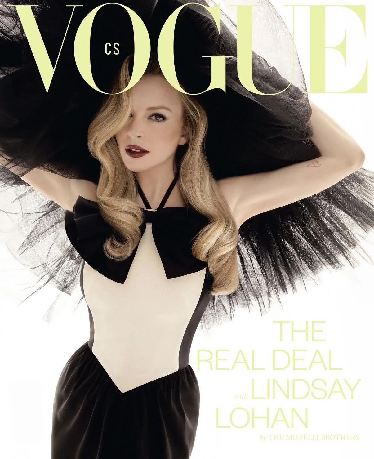 Vogue CS x Lindsay Lohan (pre-production · on-set)