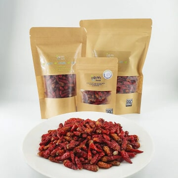 Sun Dried Toasted Chili Padi