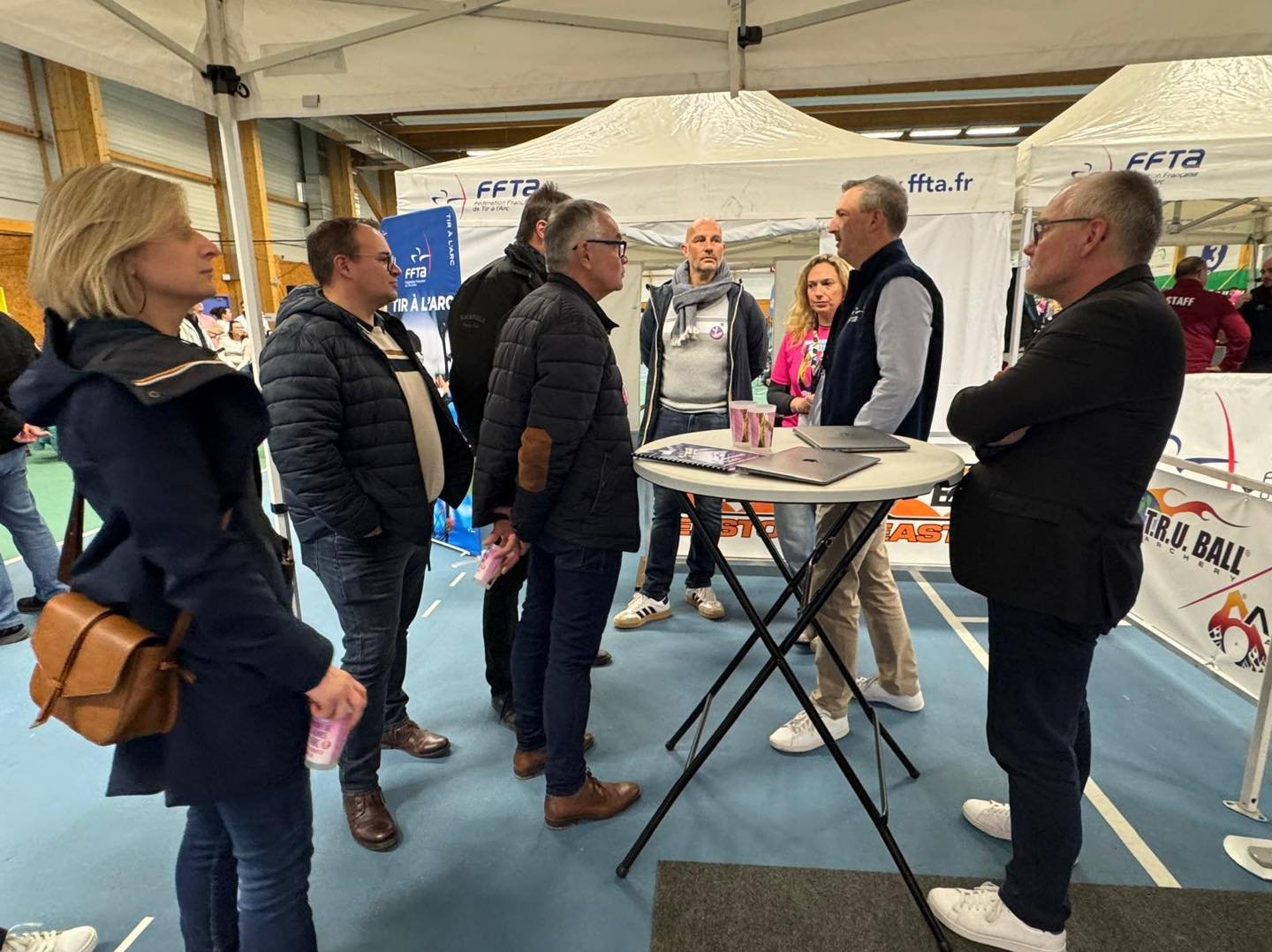 Les colistiers au contact de celles et ceux qui font vivre Yzeure.