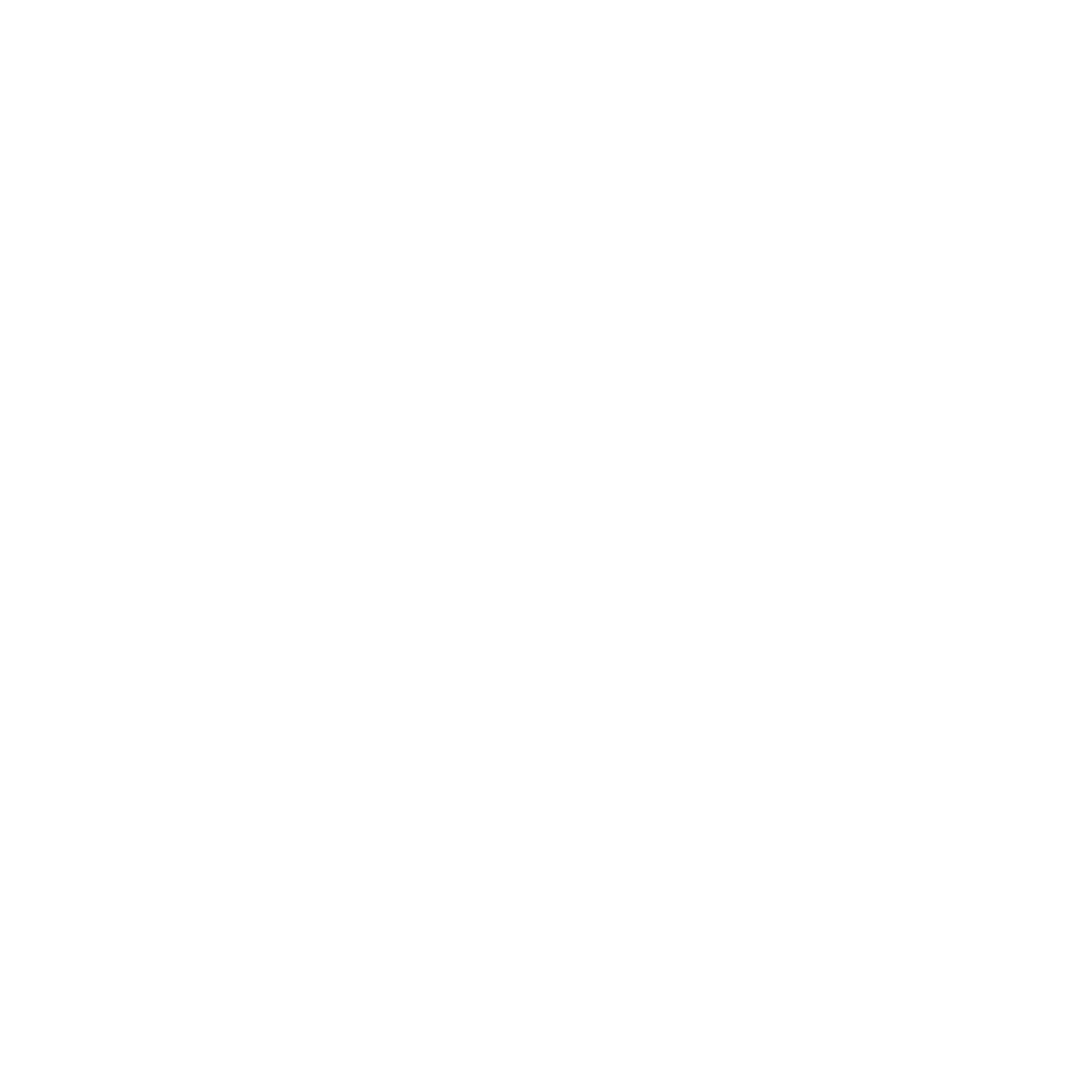 Illustration d'un trèfle à trois feuilles blanc sur fond noir.