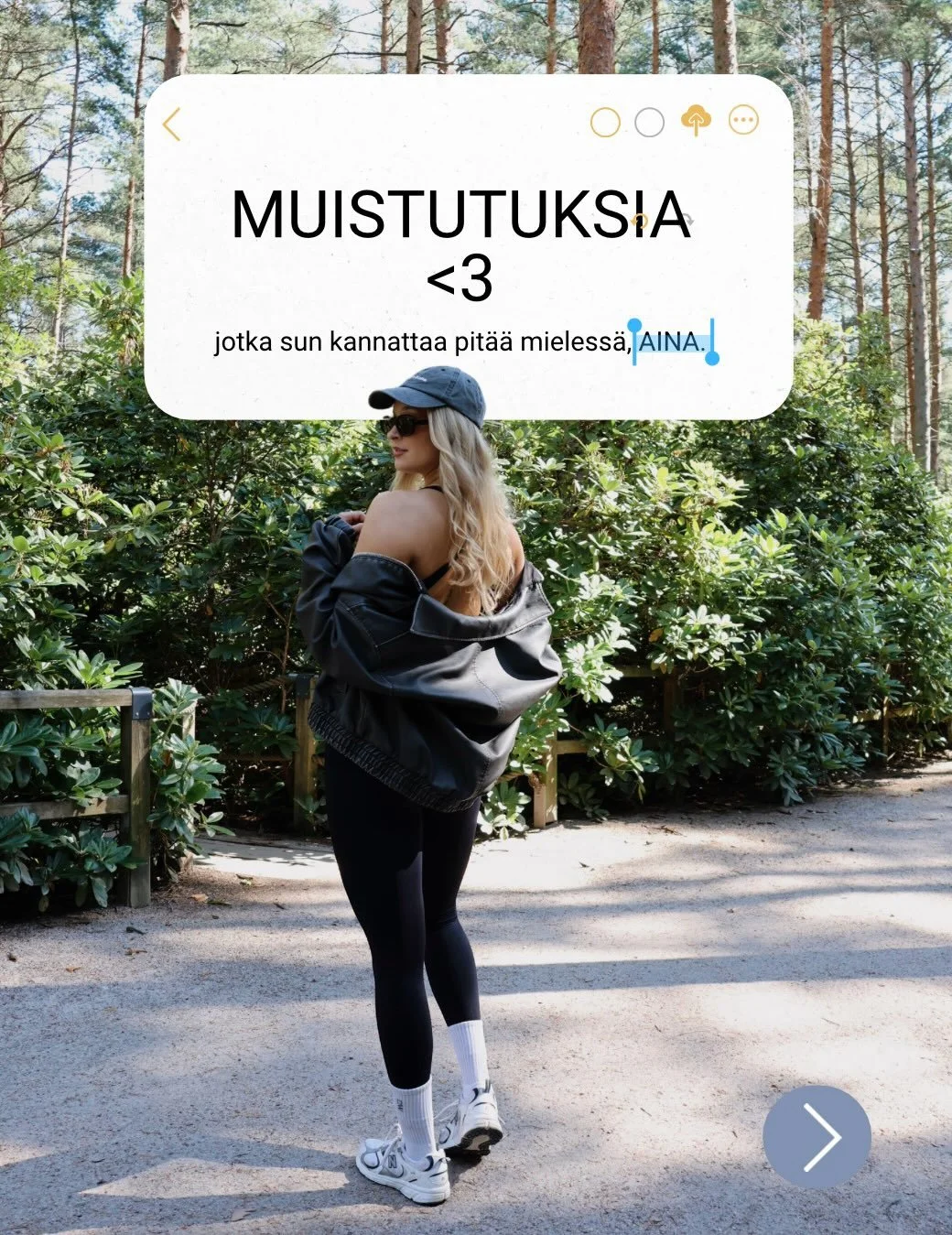Puhutaan kauniimmin my&ouml;s itsellemme 🤍

Meid&auml;n keho ei n&auml;yt&auml; joka p&auml;iv&auml; samalta, eik&auml; sen tarvitsekaan. Paino voi vaihdella, turvotus kuuluu el&auml;m&auml;&auml;n ja joskus oma peilikuva tuntuu paremmalta kuin tois