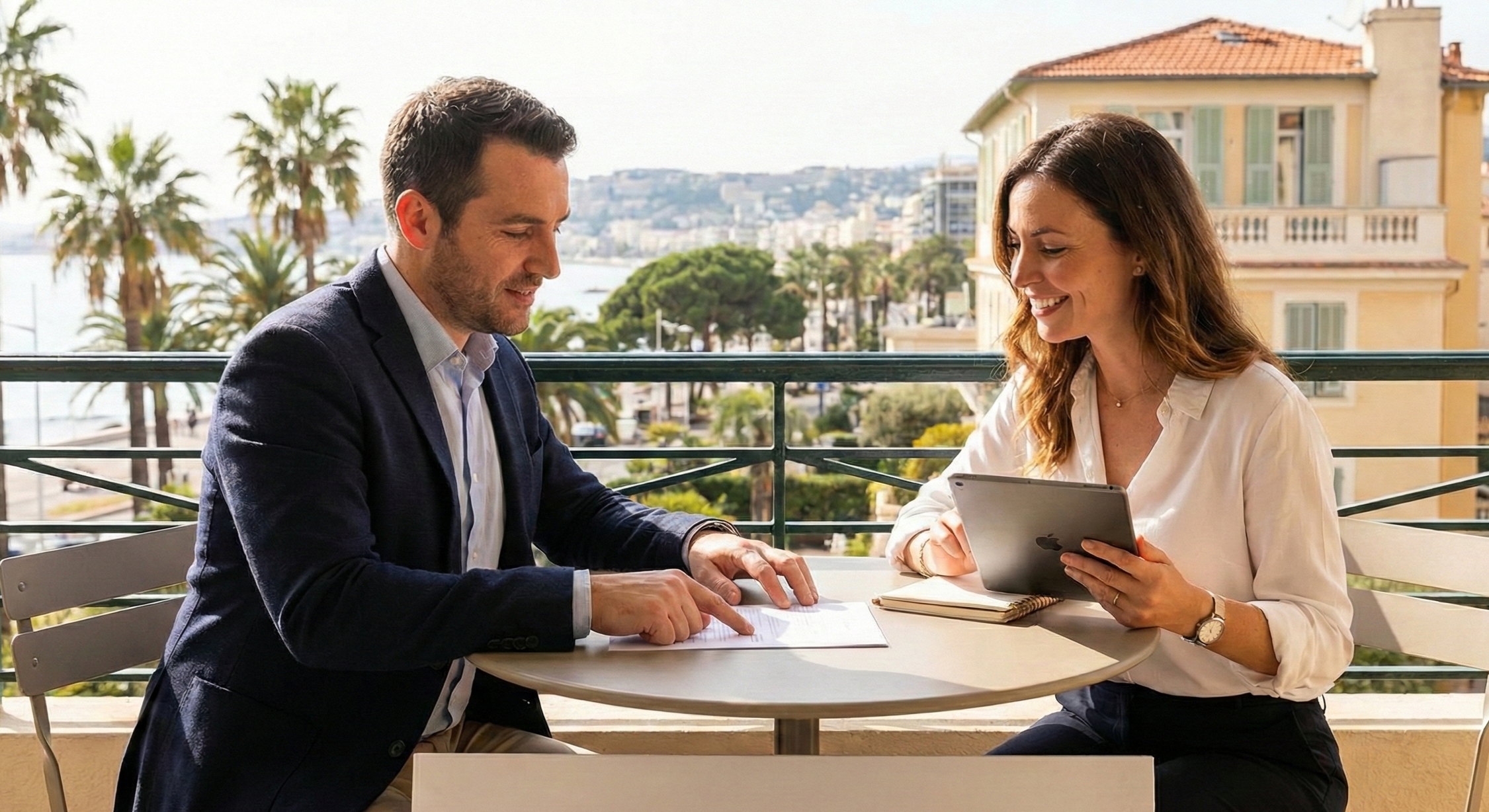 Vue extérieure d’une villa de luxe gérée par Nuance Riviera Conciergerie