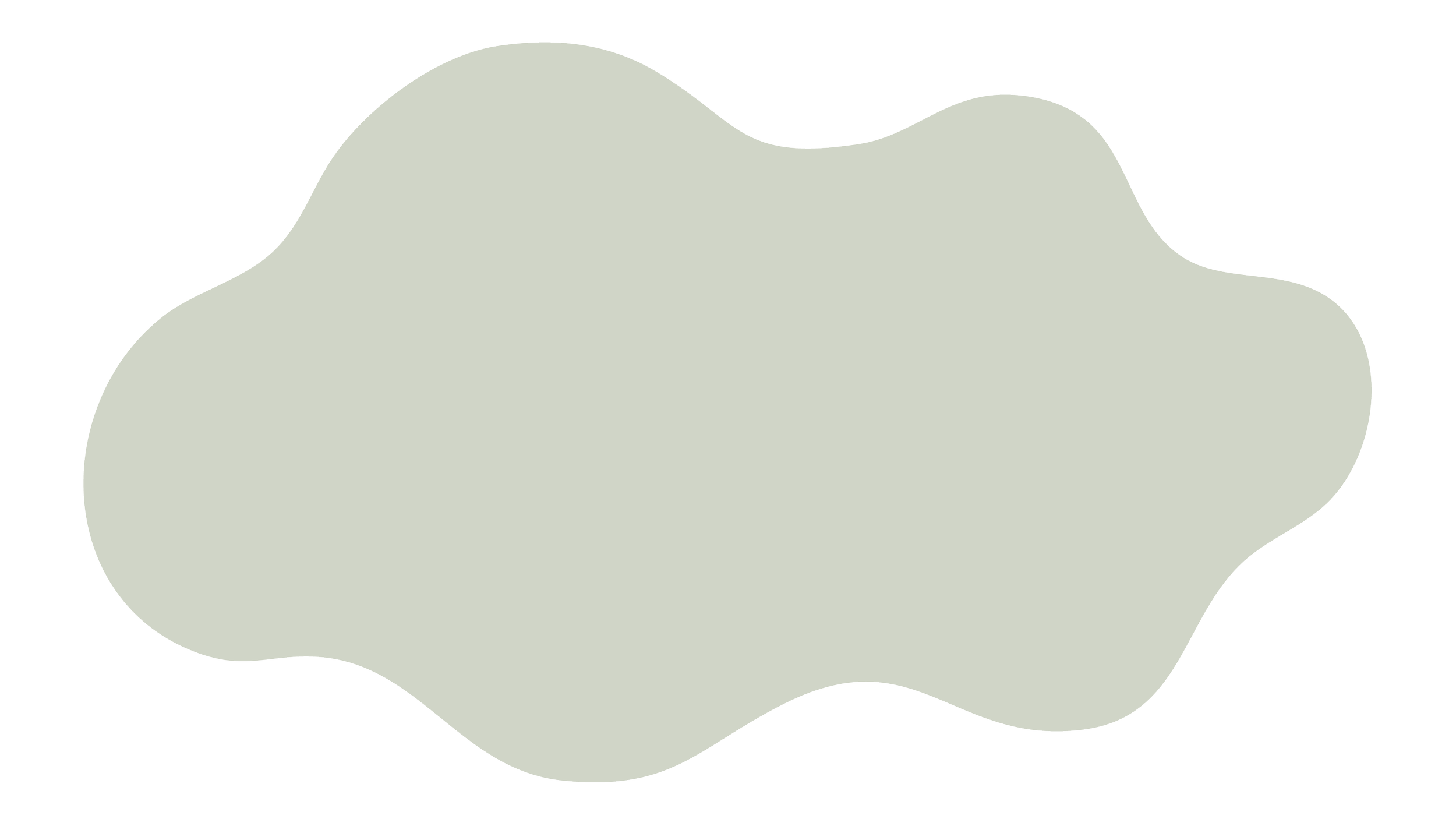 Abstract irregular shape with a light greenish-gray fill on a black background.