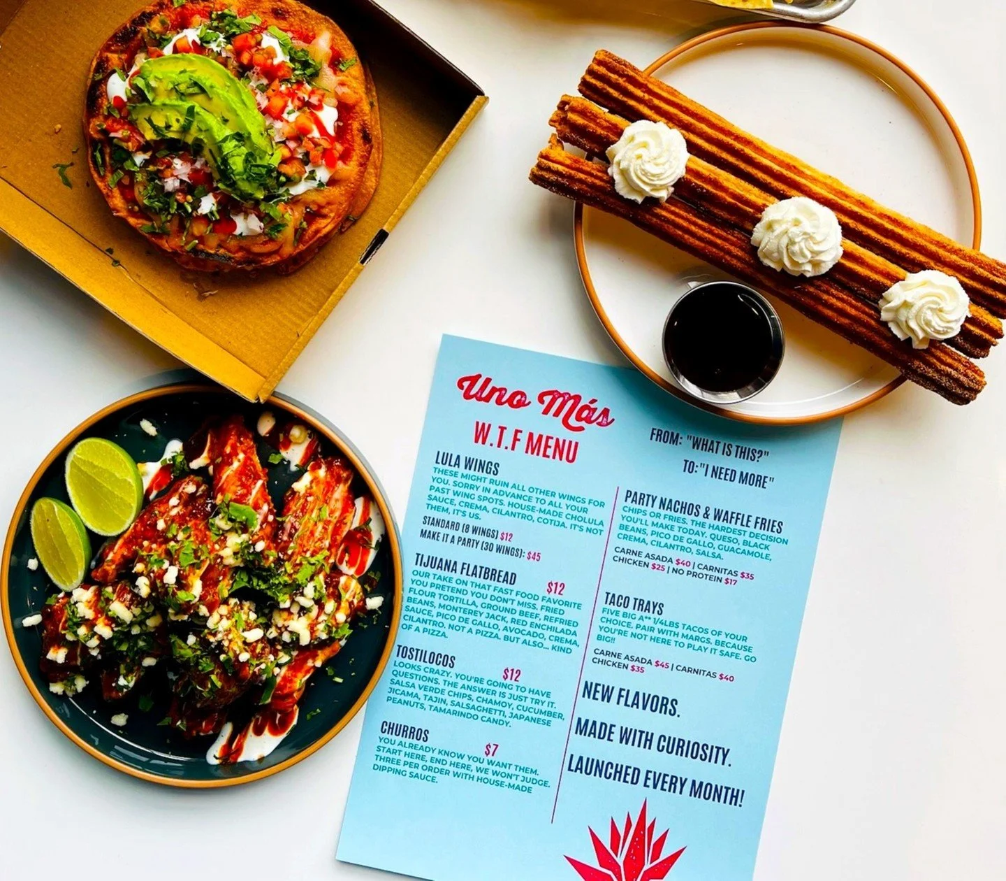 Unveiling tantalizing treats on our WTF menu! A flavor for every craving - spicy kicks, crunchy bites, sweet indulgence, topped with a nostalgic twist! Dive in now!