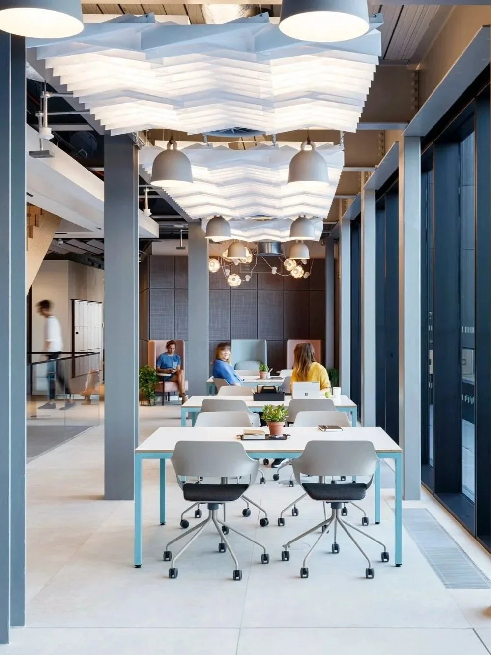 Suspended Origami Ceilings