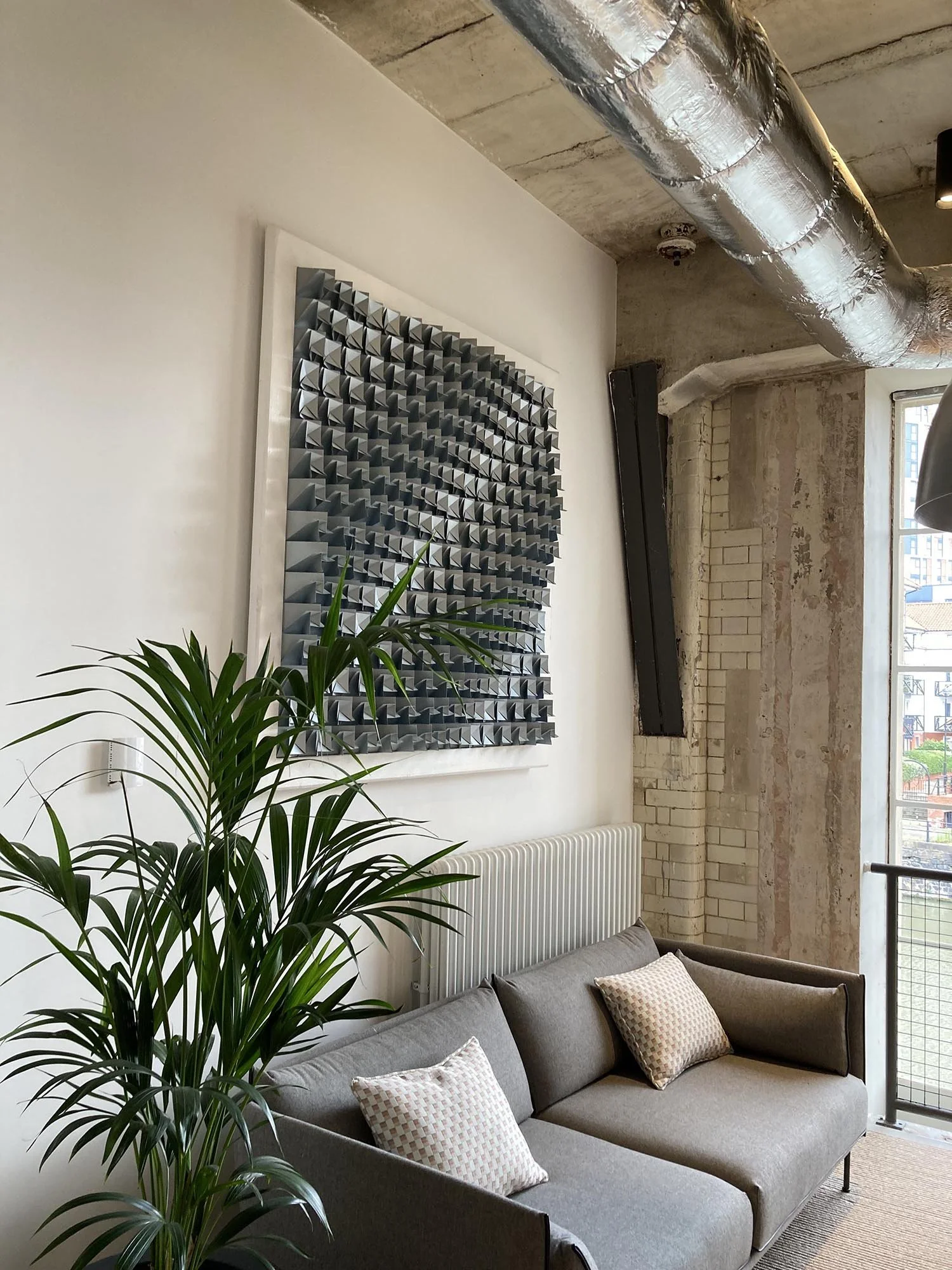 Series 18 No. 1 – 2021 – folded Fedrigoni papers, 150 x 150 x 7cm