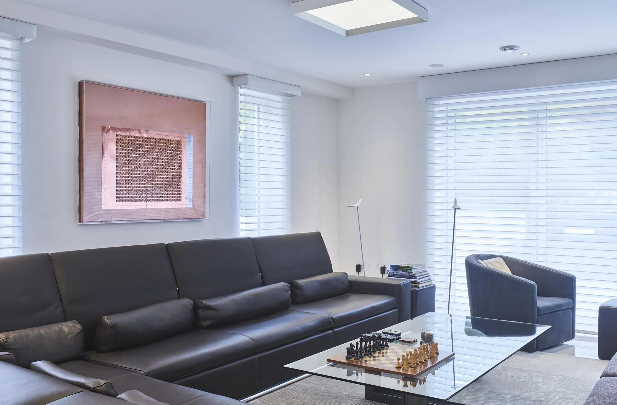 Copper Mirri No.4, folded, gilded Mirri papers, stainless steel pins on painted canvas, 120 x 100 x 7cm