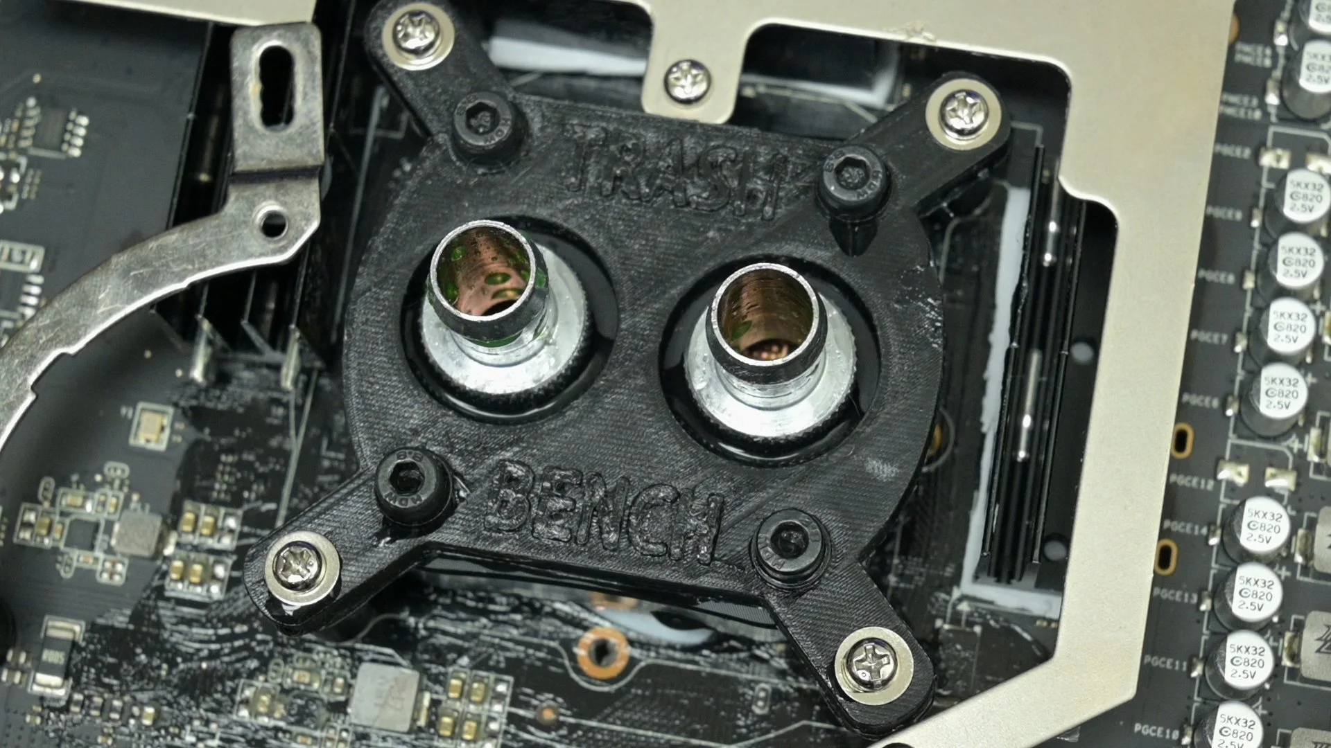 GTX 1070 Waterblock Mount - STL