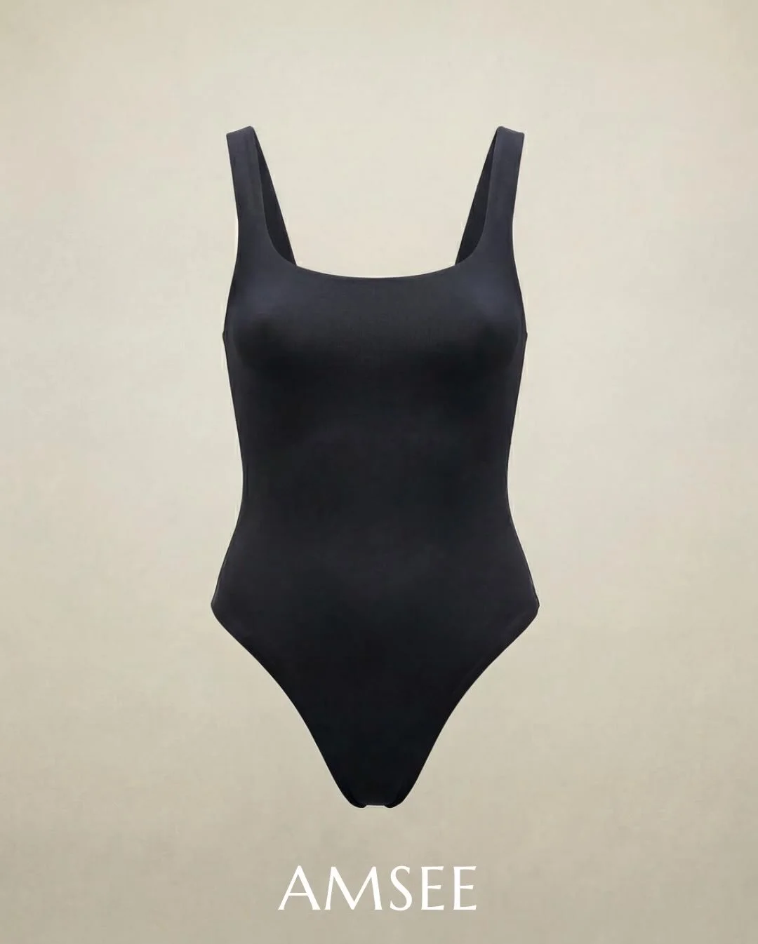 The Abyss Bodysuit in black. 
Wider straps. 
Available online.
New colors coming soon.