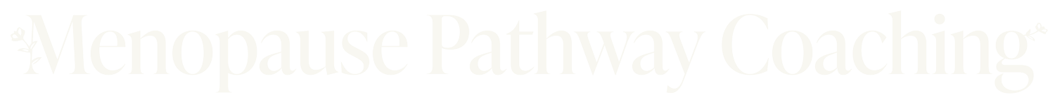 Menopause Pathway Coaching