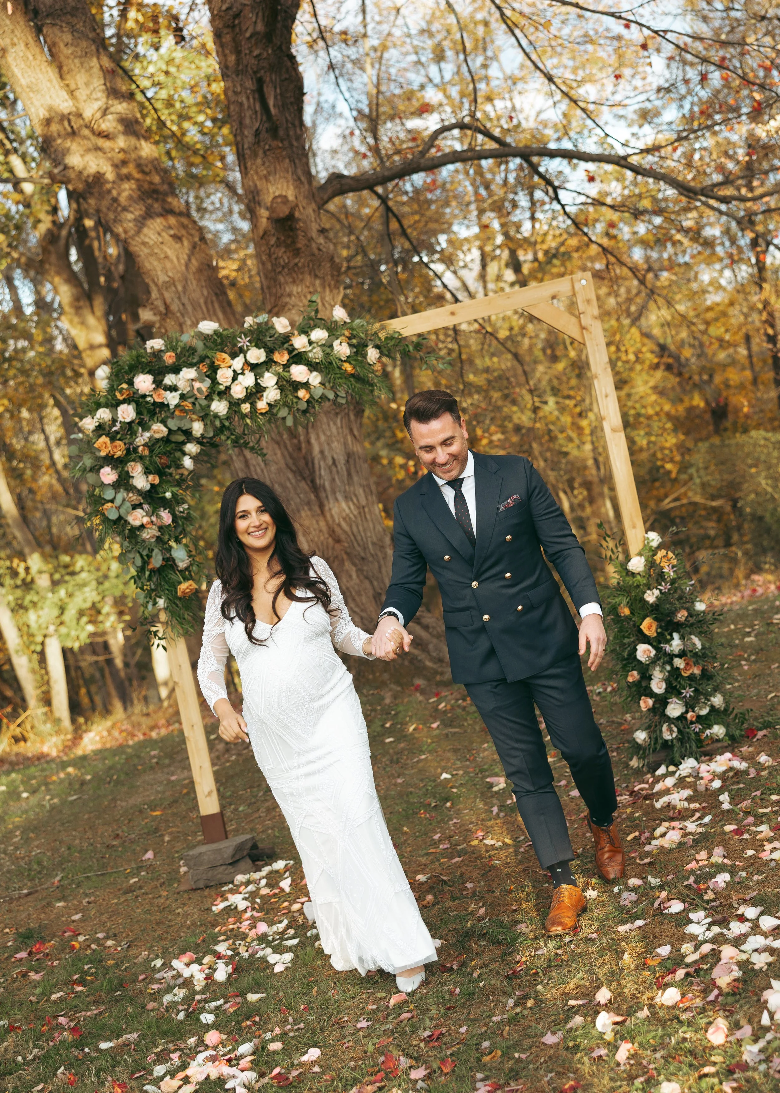 An Intimate Wedding Celebration at Hasbrouck House / Pooja &amp; Brandon