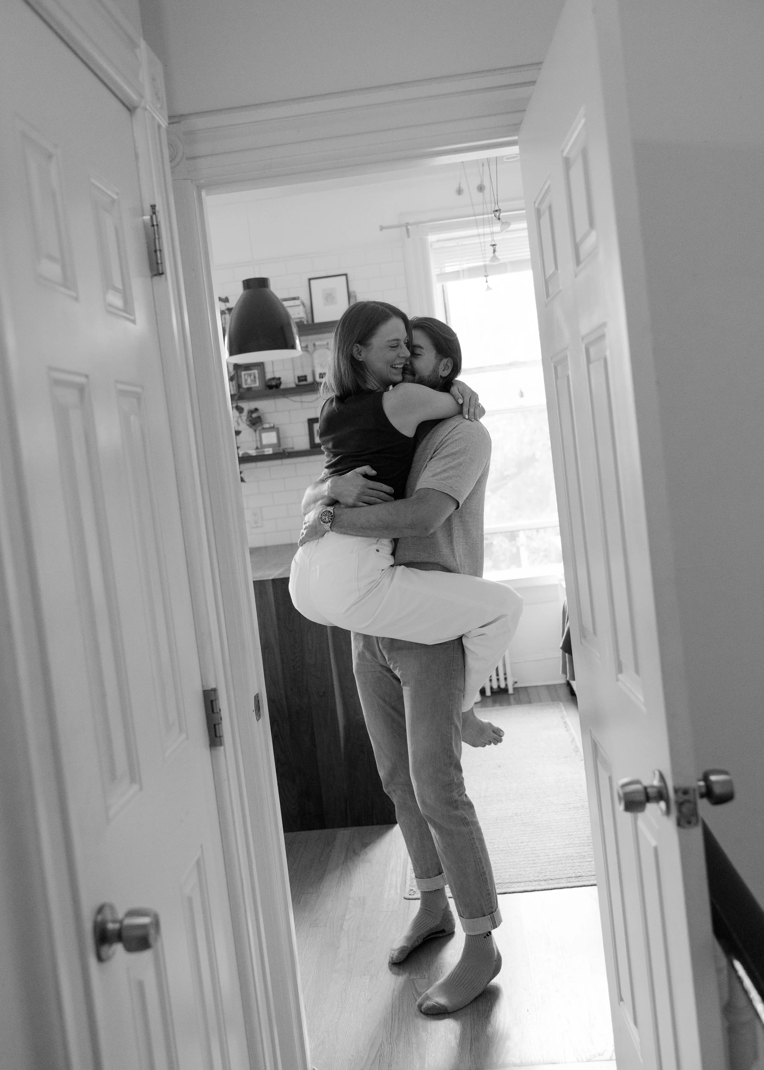 An At-Home Brooklyn Engagement Session / Emma &amp; Drew 