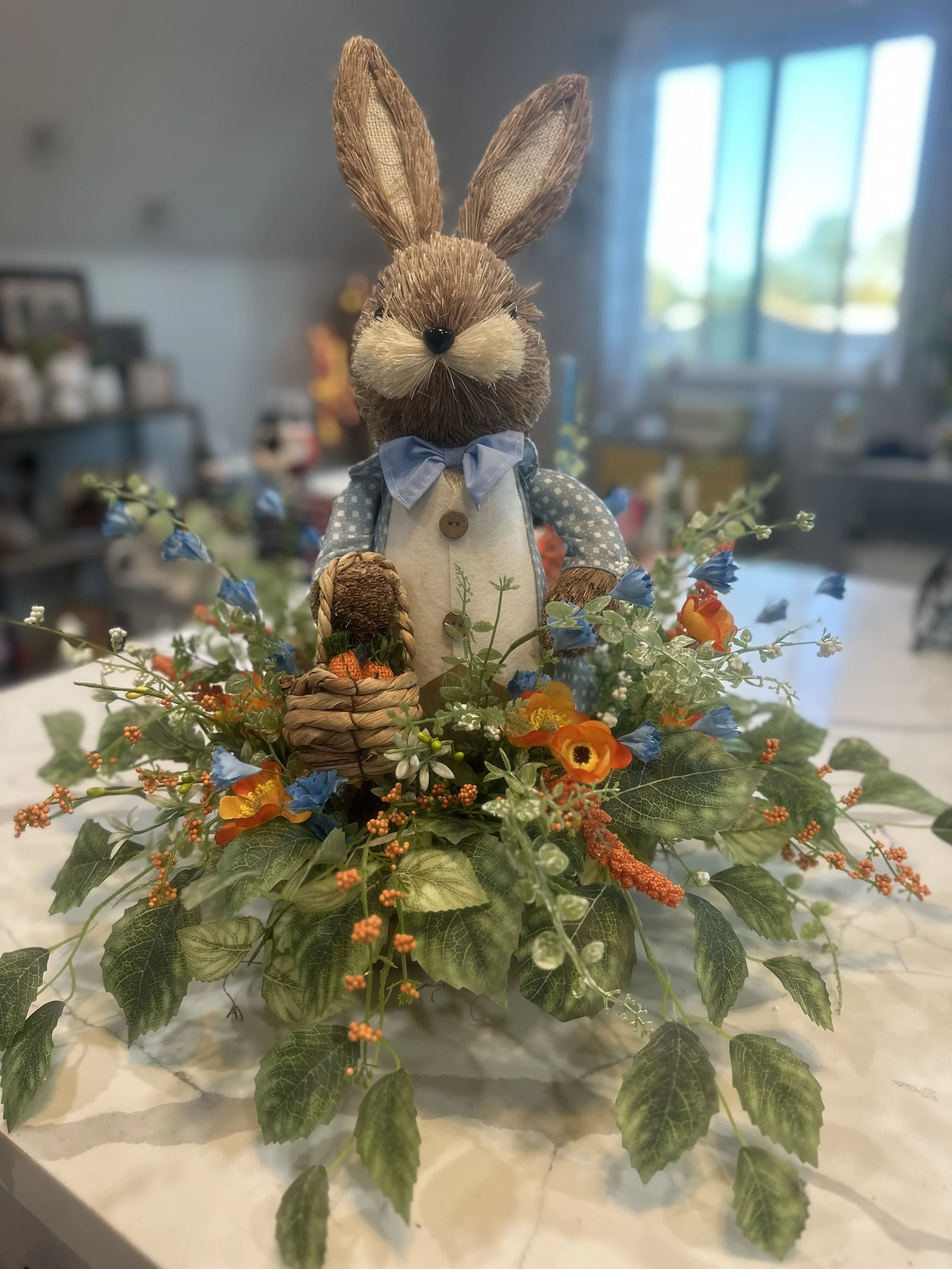 Mr Bunny Easter Centerpiece