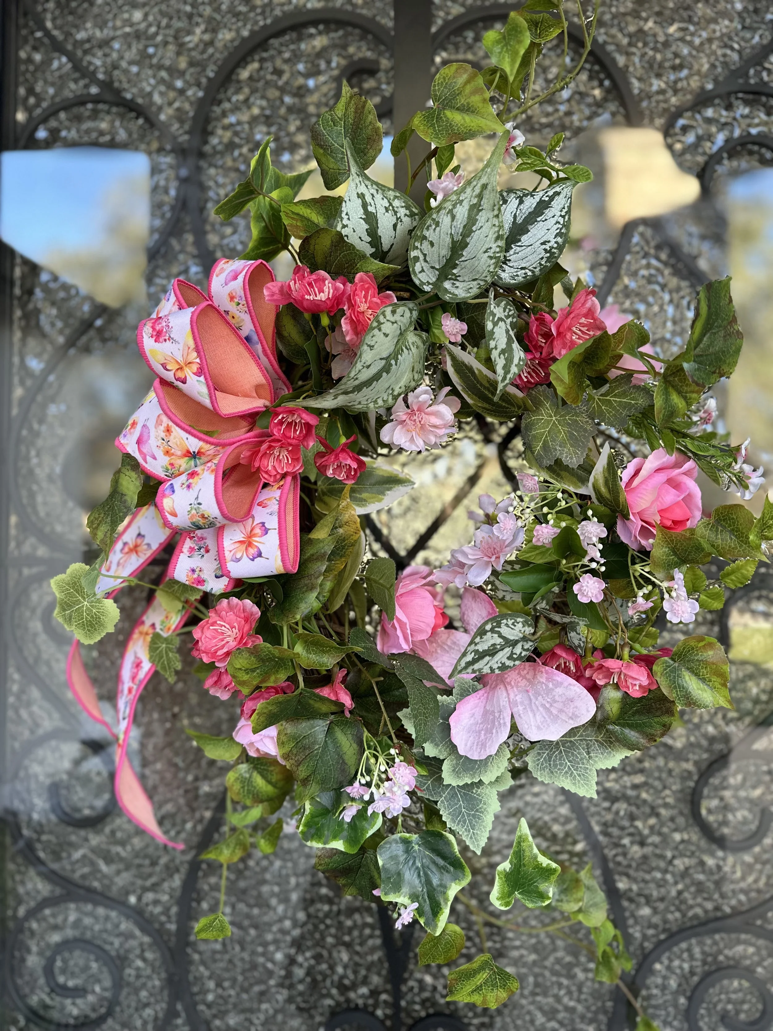 Butterfly Spring Wreath