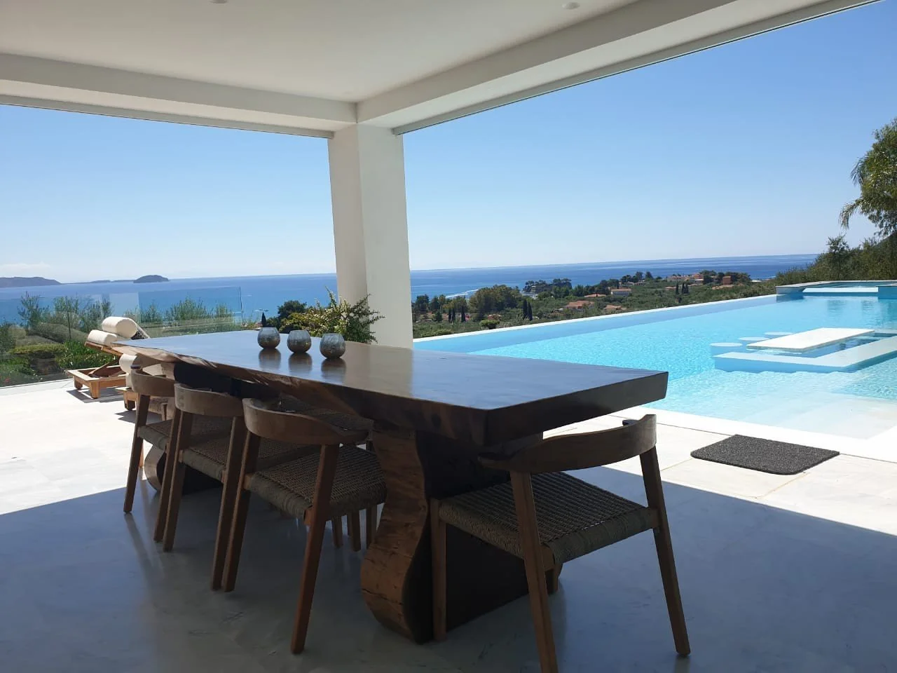 Modern sea view villa in Zakynthos with private pool and terrace – Levante Villas