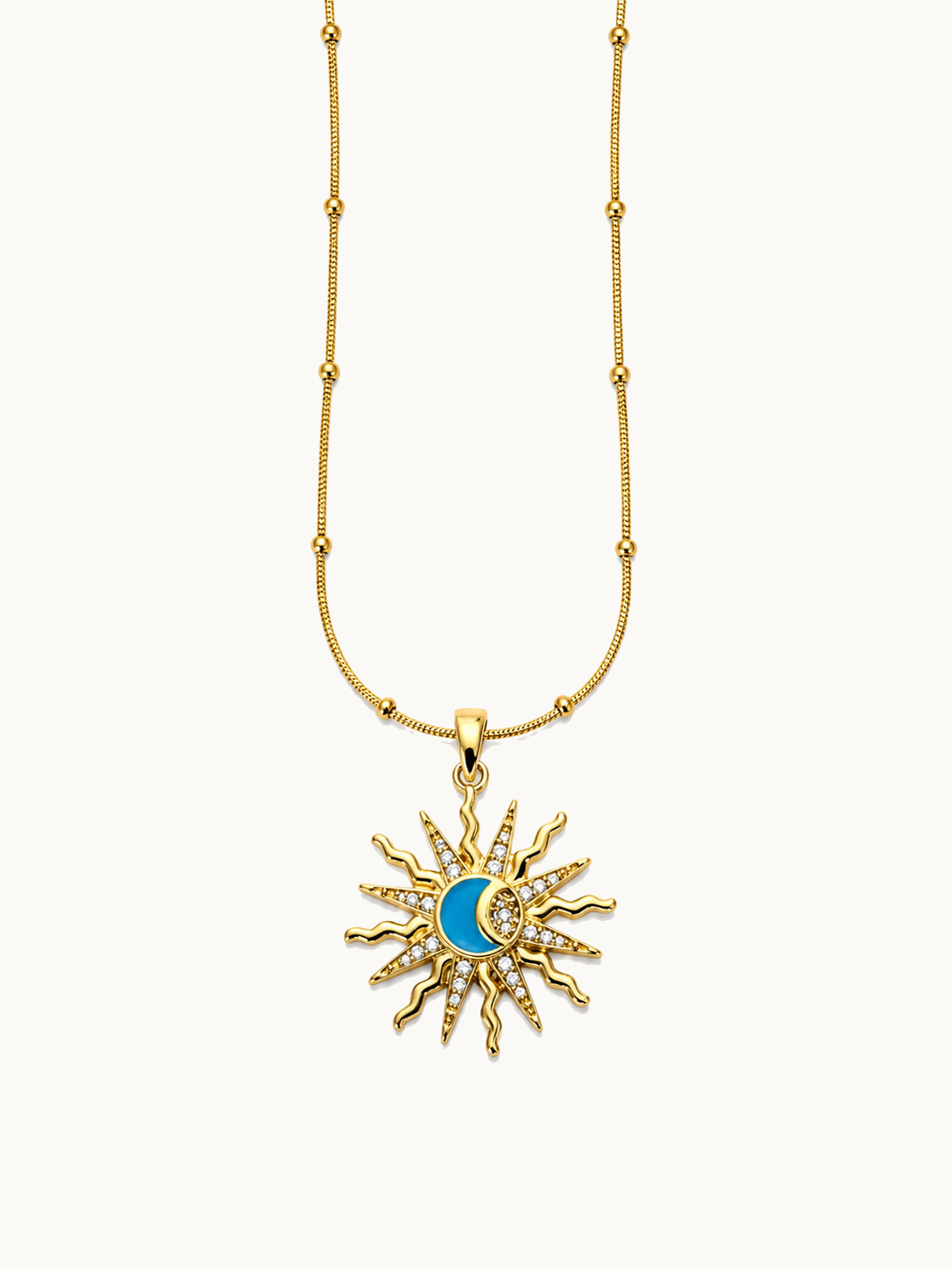 Celestial Sun & Moon  Gold