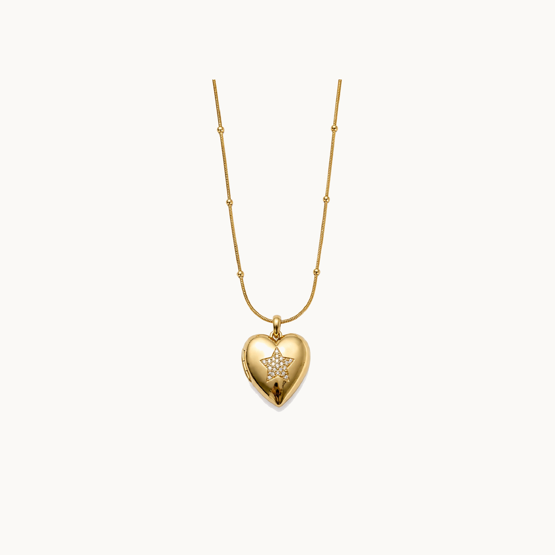 Star Heart Locket
