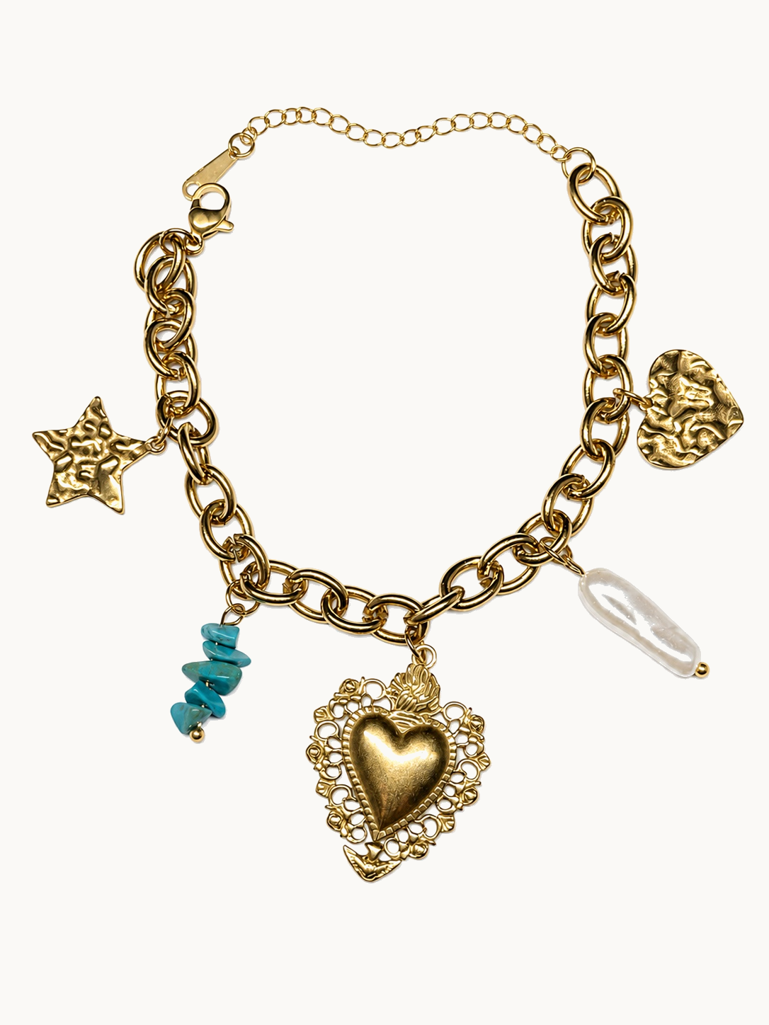 Sacred Heart Charm