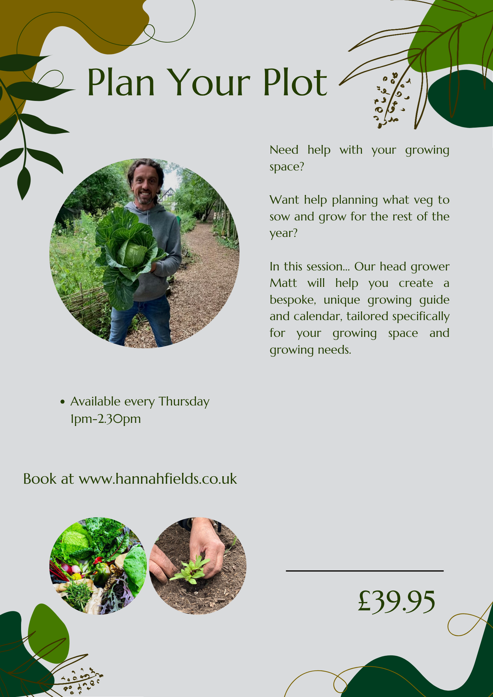 Plan your Plot 18th June