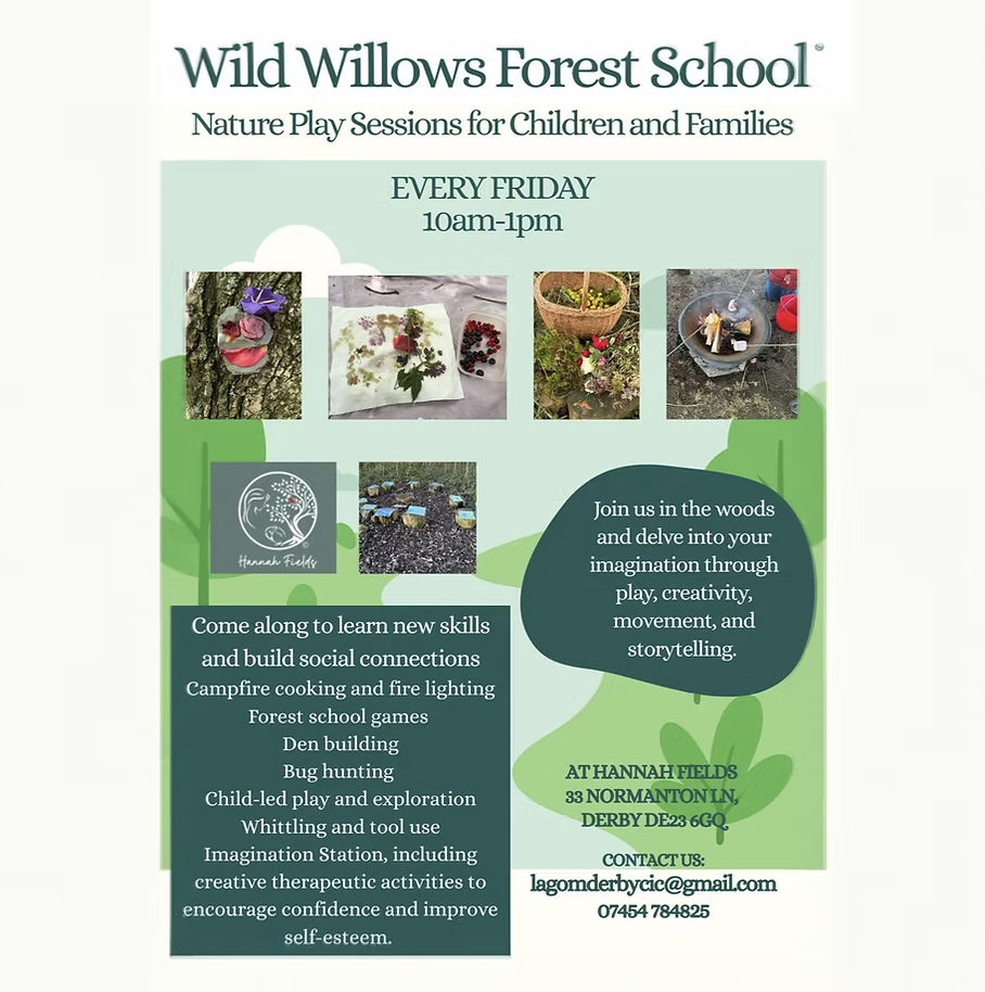 Wild Willows Forest School - 3rd April - 8th May 2026