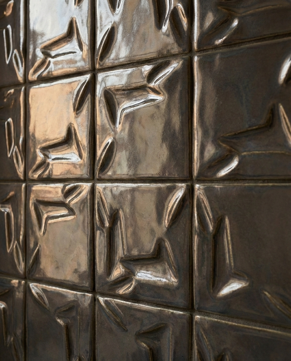 design: CRYSTALLIZE | glaze: ANTIQUE MIRROR
