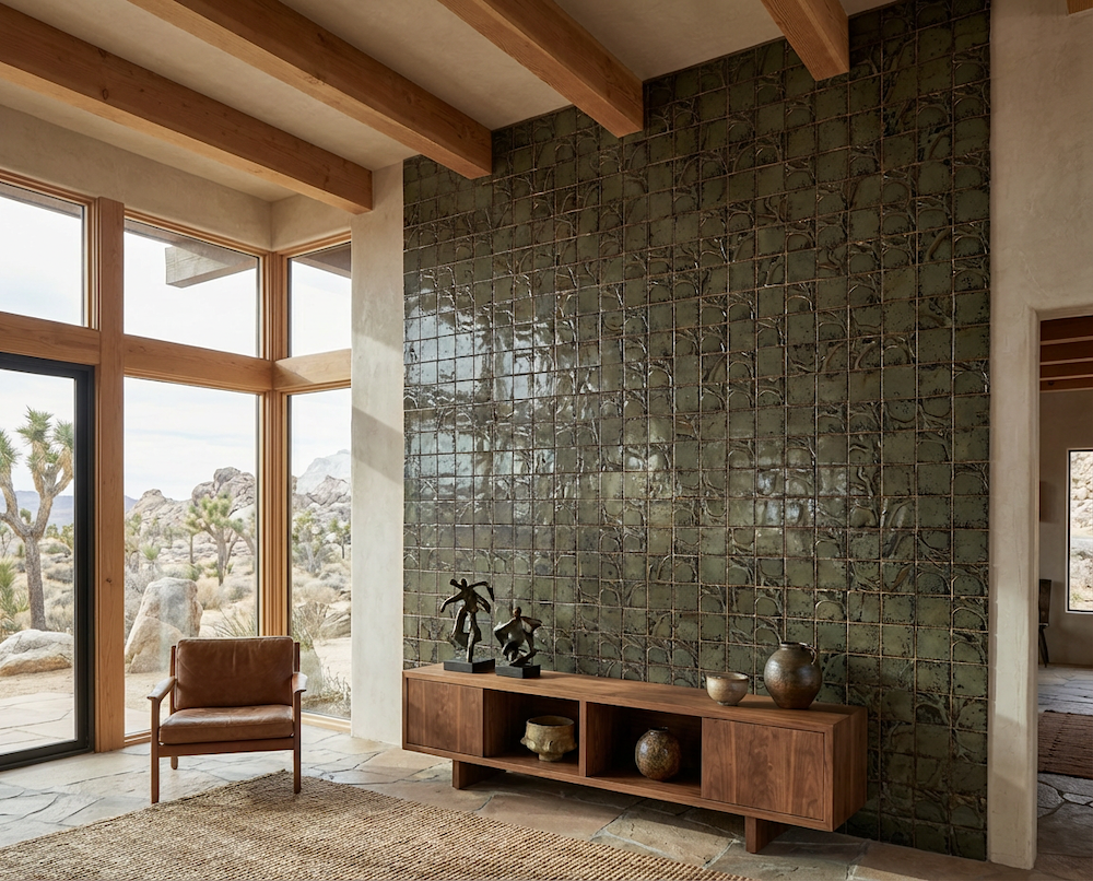 design: BRANCHING | glaze: LICHEN