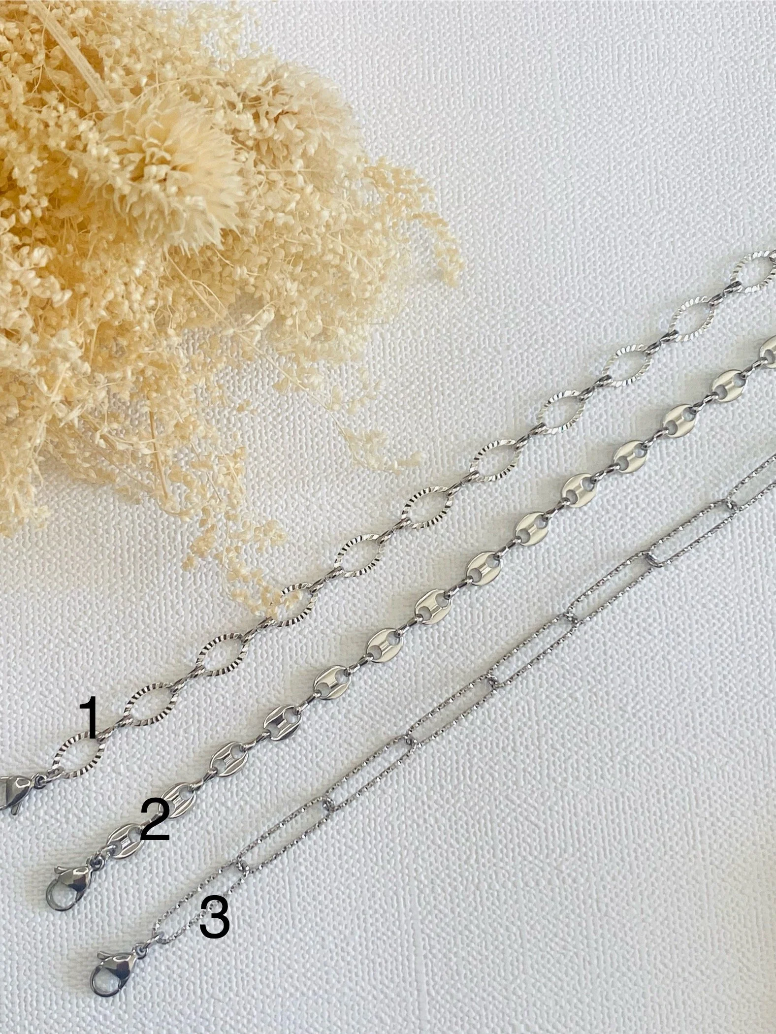 Bracelet Ligia argenté
