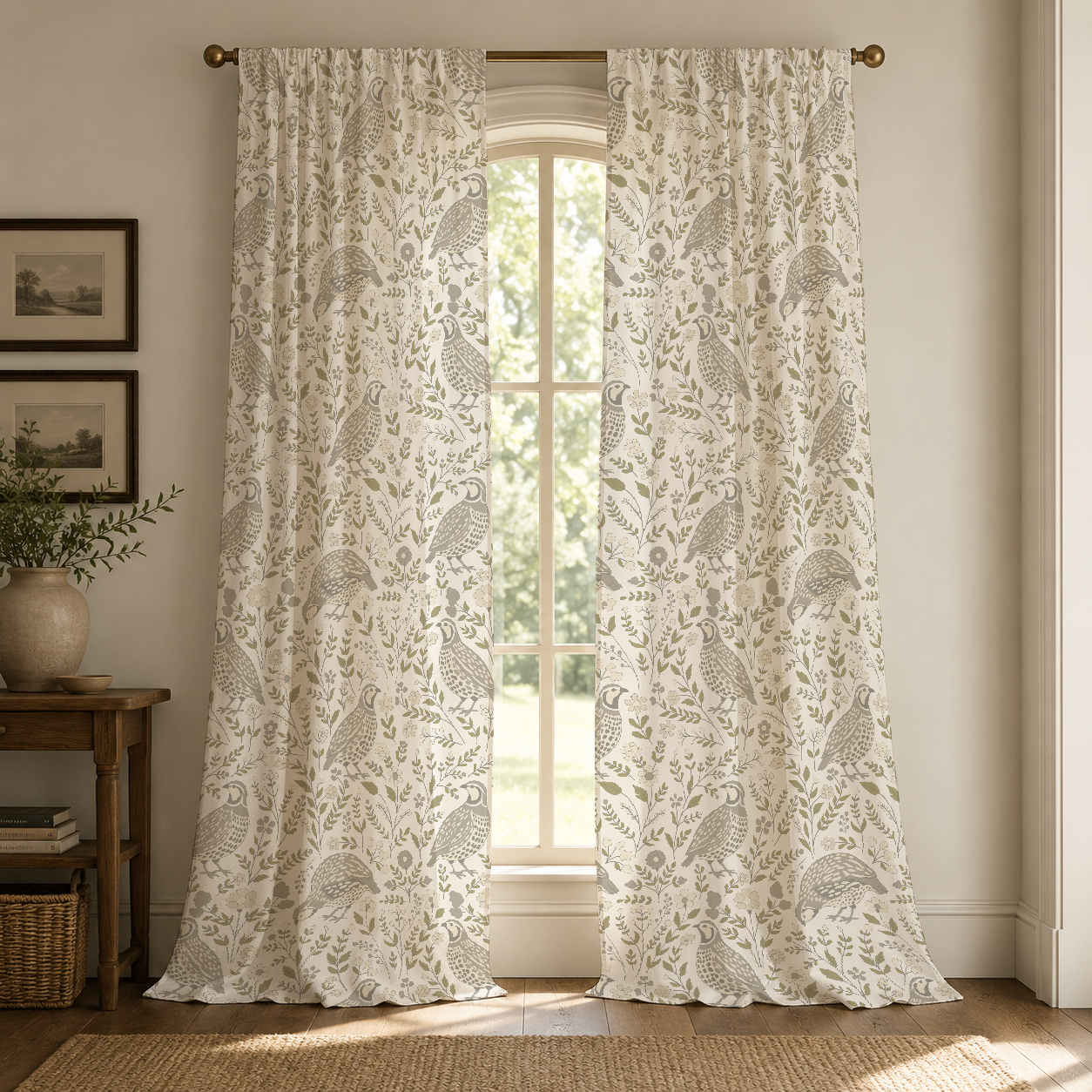 quail in medow_warm taupe_LittleByLittle.png