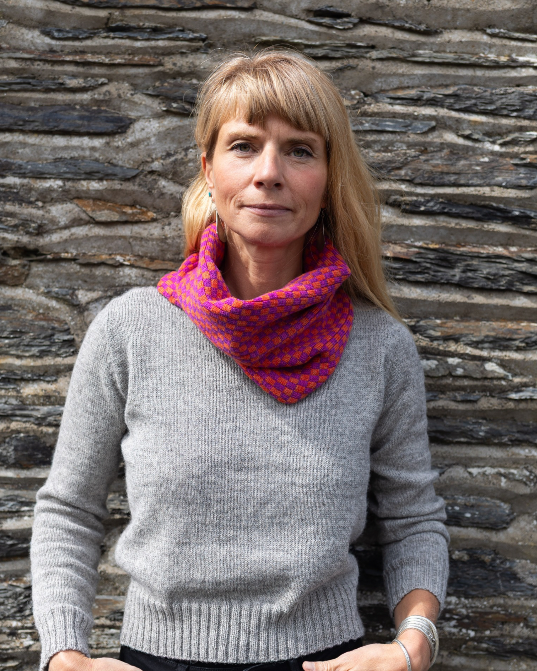 'Me First' Cowl neck