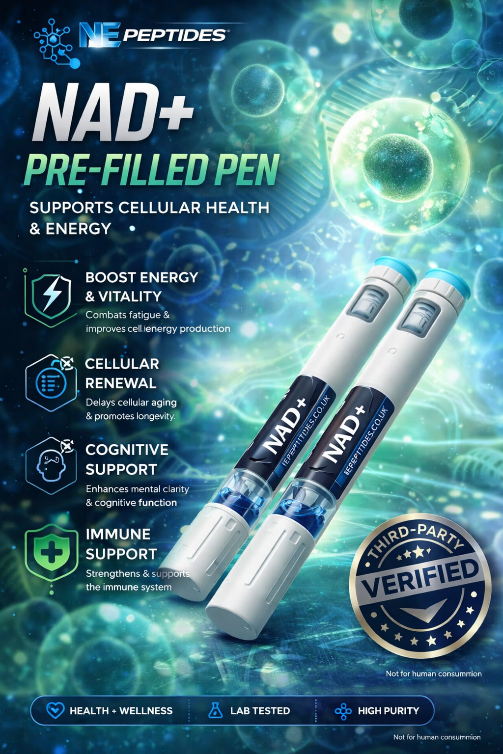 NAD+ 500MG Pre-Filled Pen