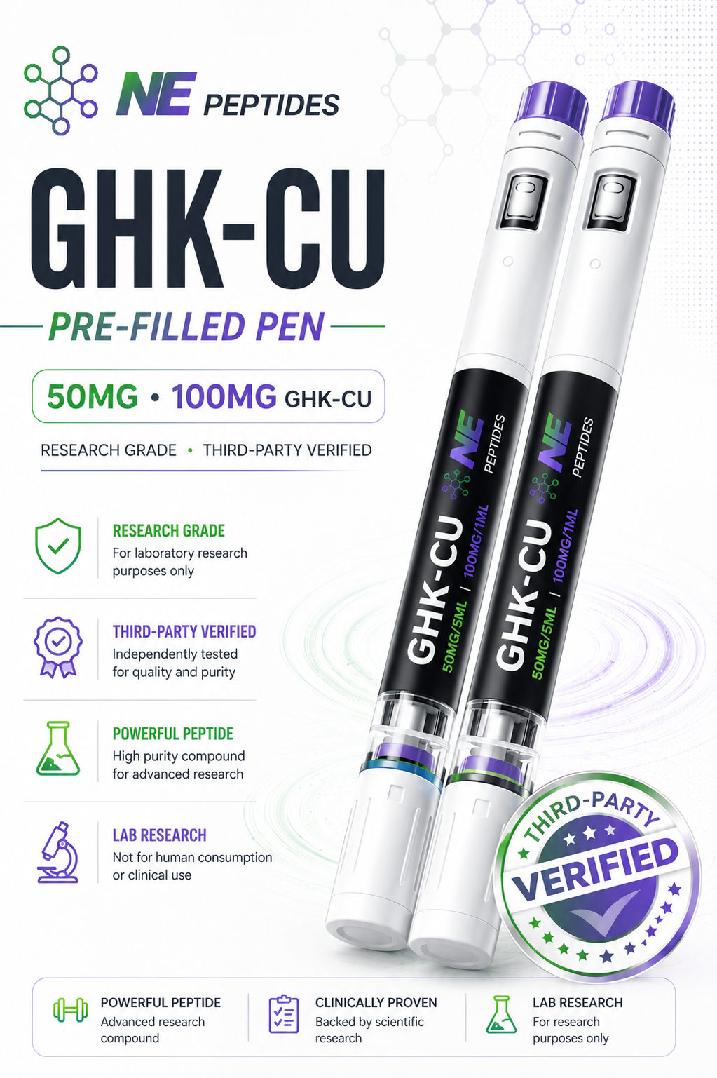 GHK-CU 50MG Pre-filled pen