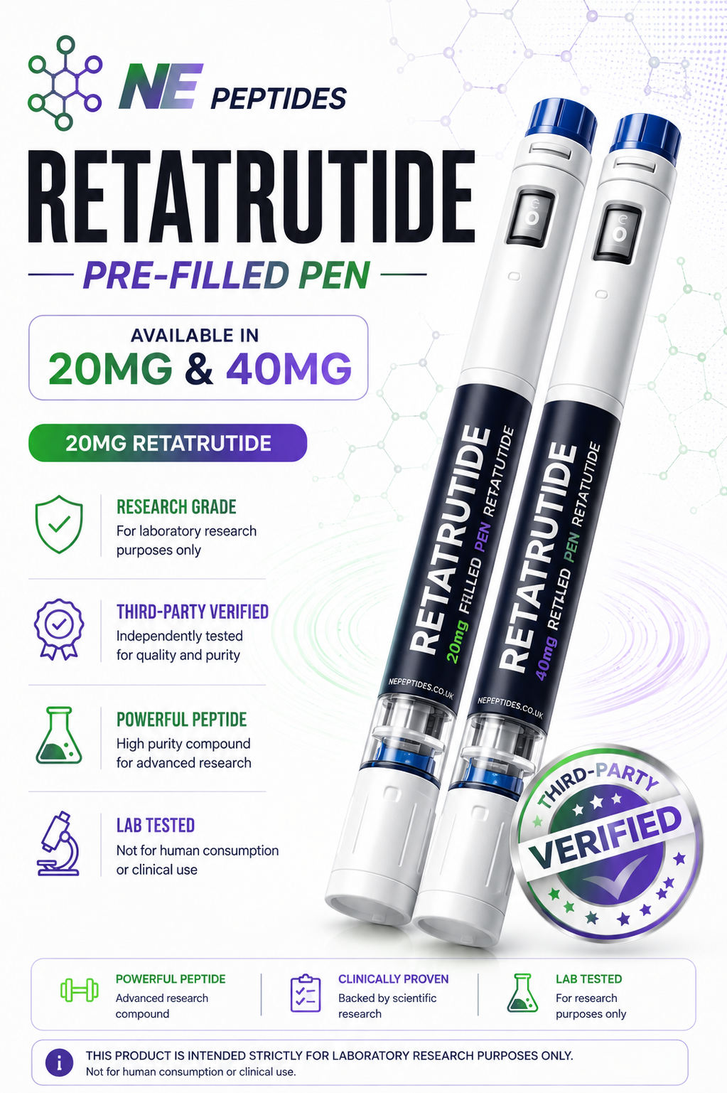 Retatrutide 20MG Pre-filled pen