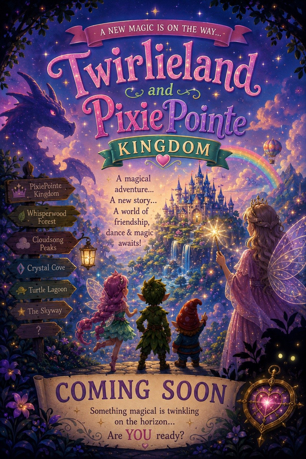 📢SPOILER ALERT‼️
Keep your eyes peeled... grown-up's and little ones, this is for youu 👀🩷🩵
#pixiepointekingdom #twirlieland #6monthsplus #fairytaledanceclass