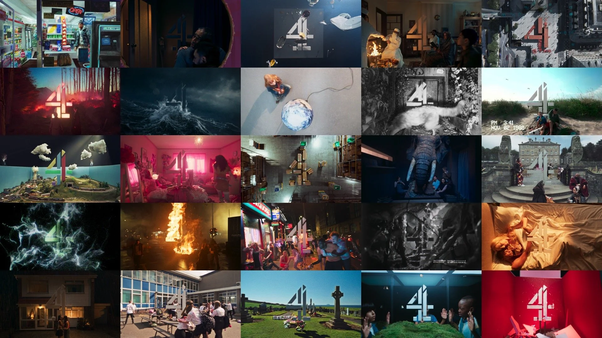 Channel 4: Master brand Idents