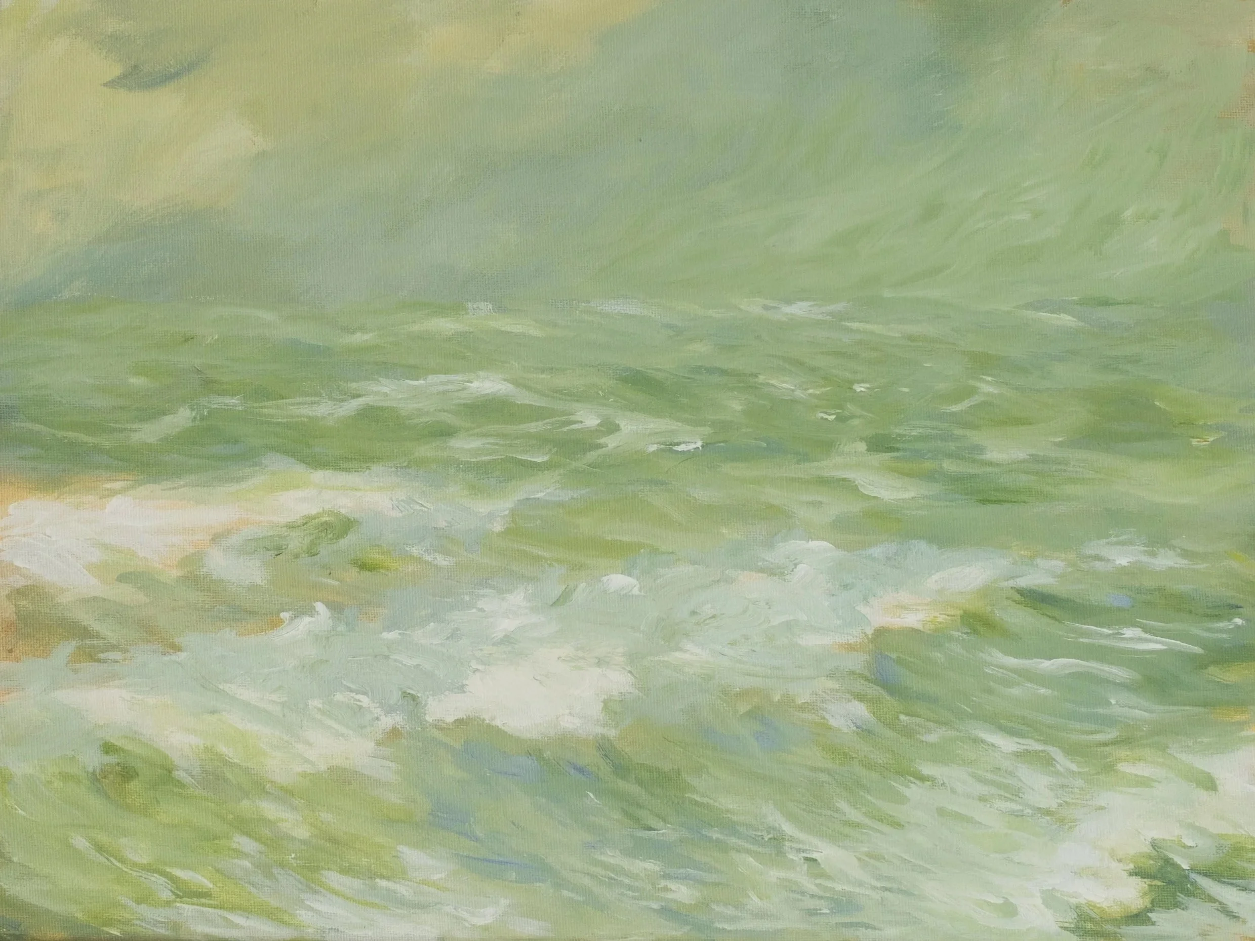 SEA °2025 Acryl on canvas 30 x 40cm