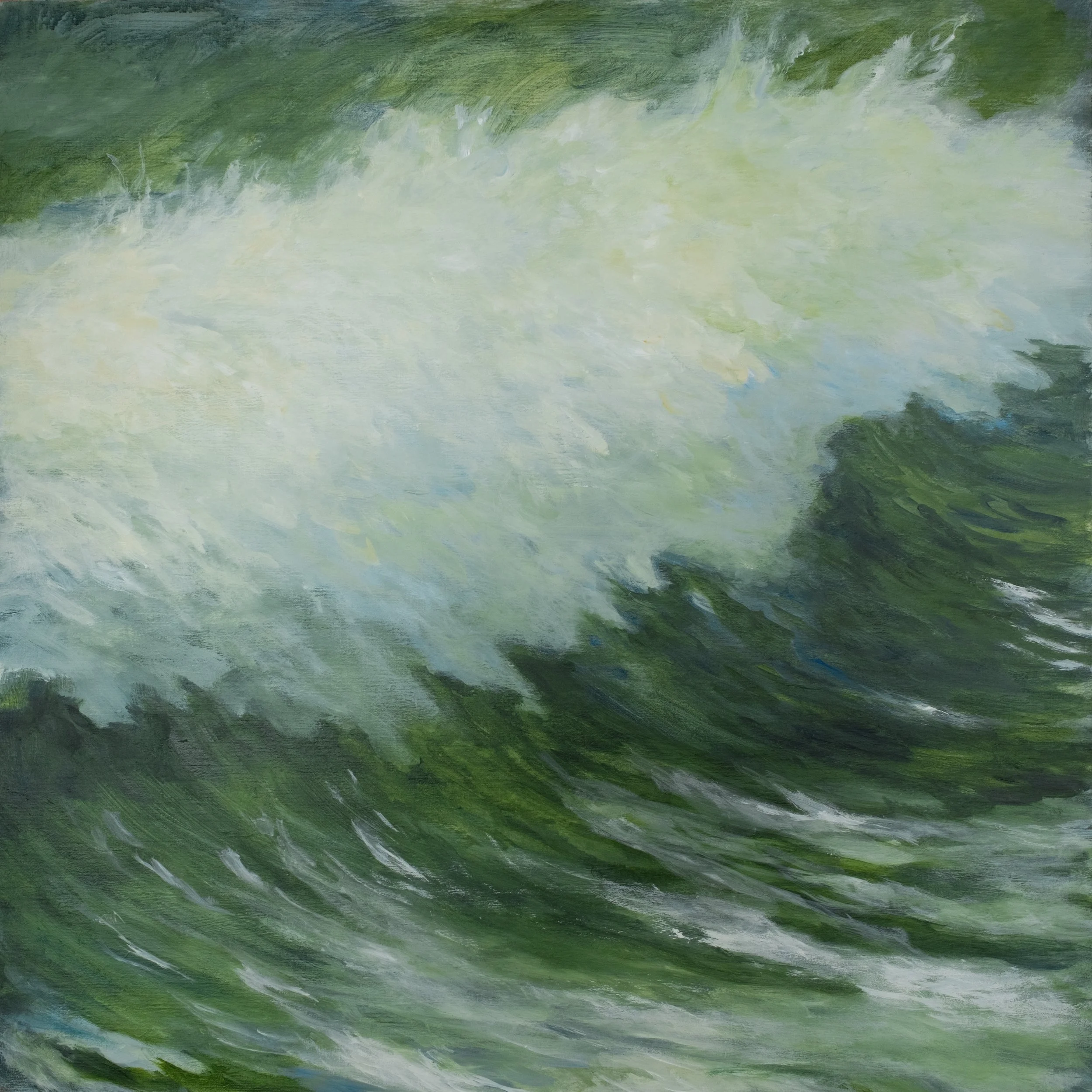 WAVE °2024 Acryl on canvas 90 x 90cm