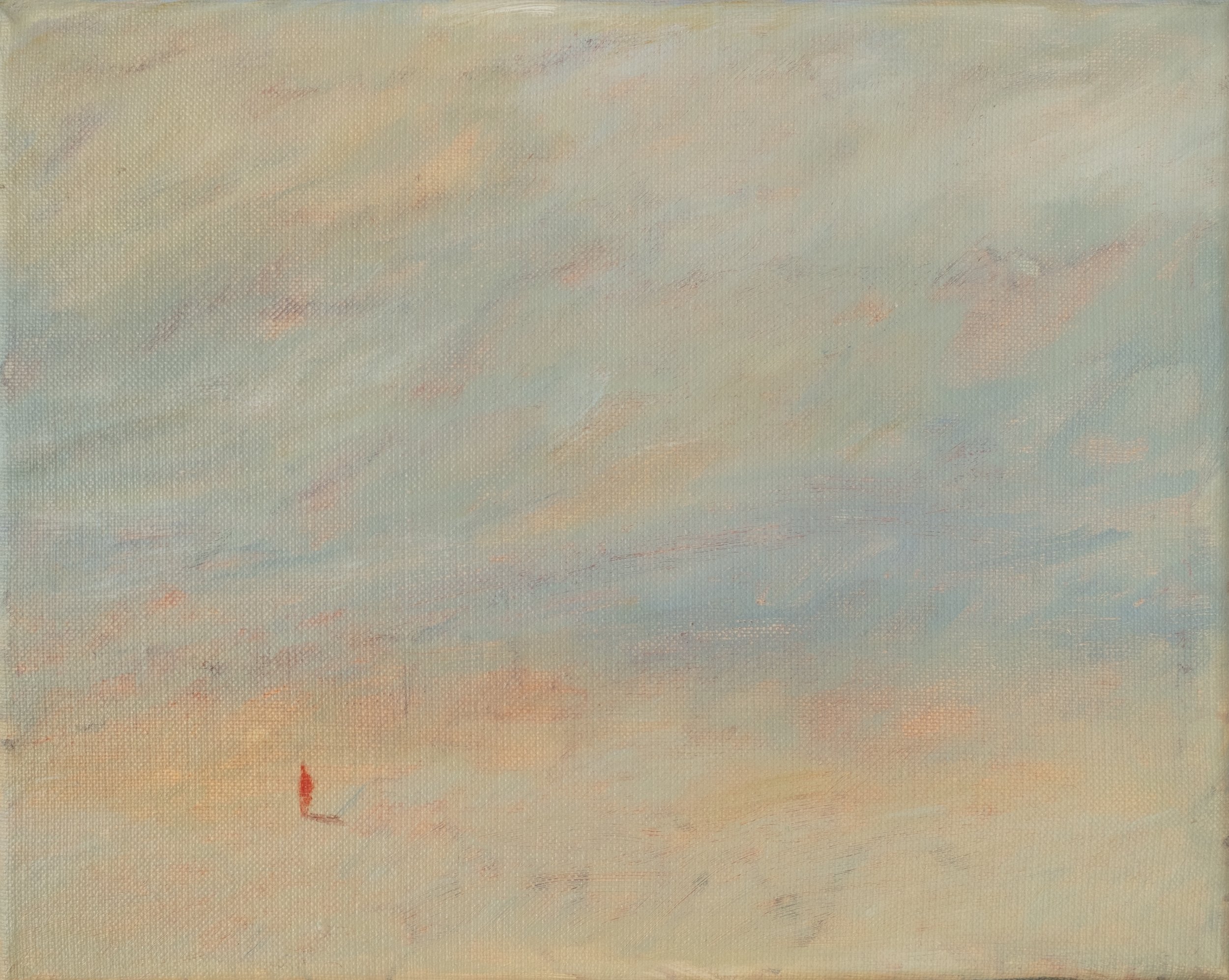 BEACH °2023 Acryl on canvas 24 x30cm