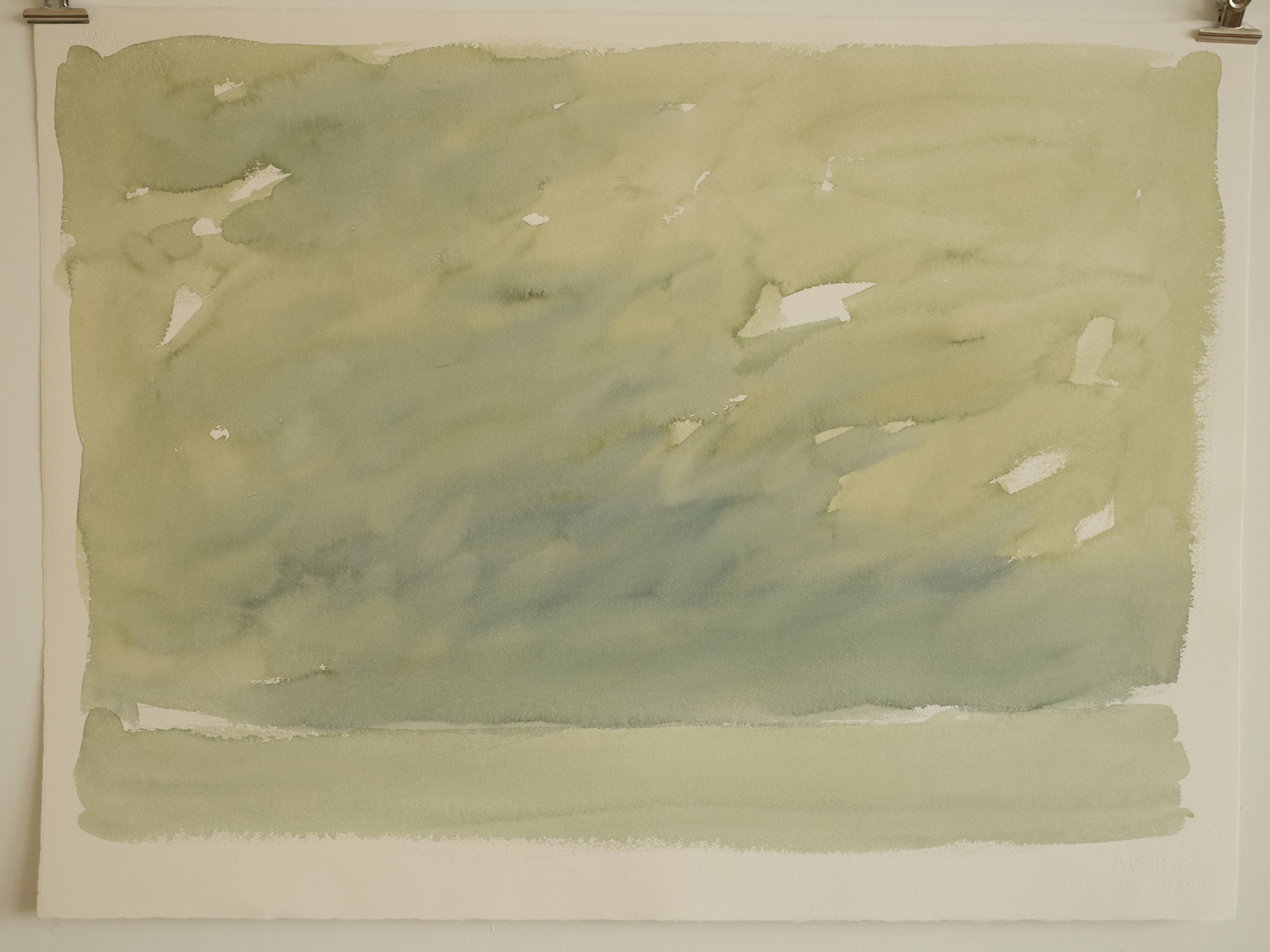 °2021 aquarel on paper 57 x 76cm