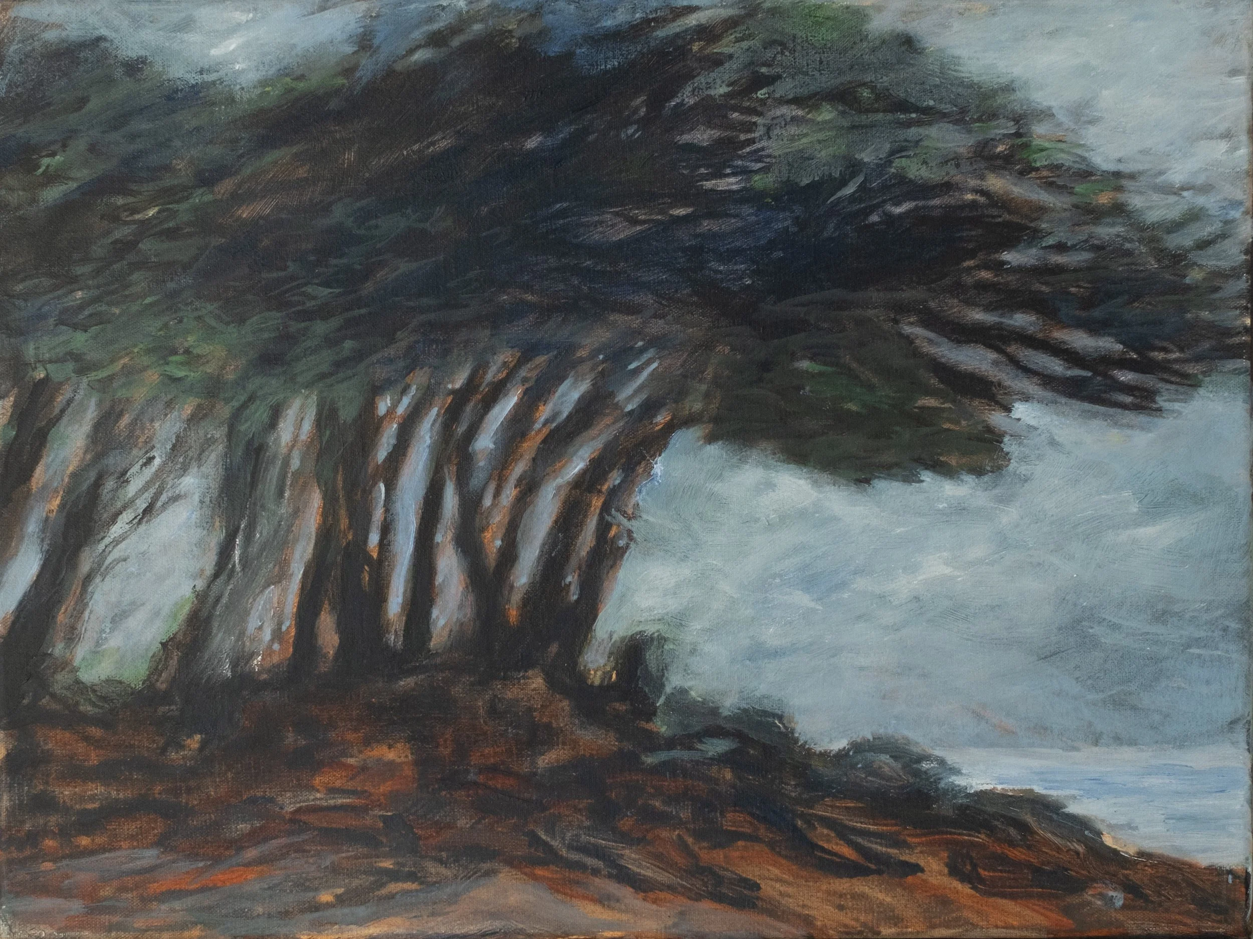 WIND °2025 Acryl on canvas 30 x 40cm