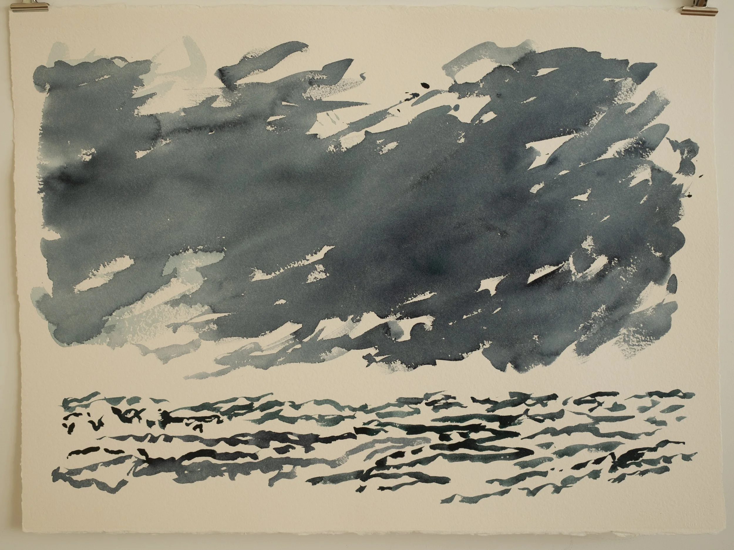 °2021 aquarel on paper 57 x 76cm