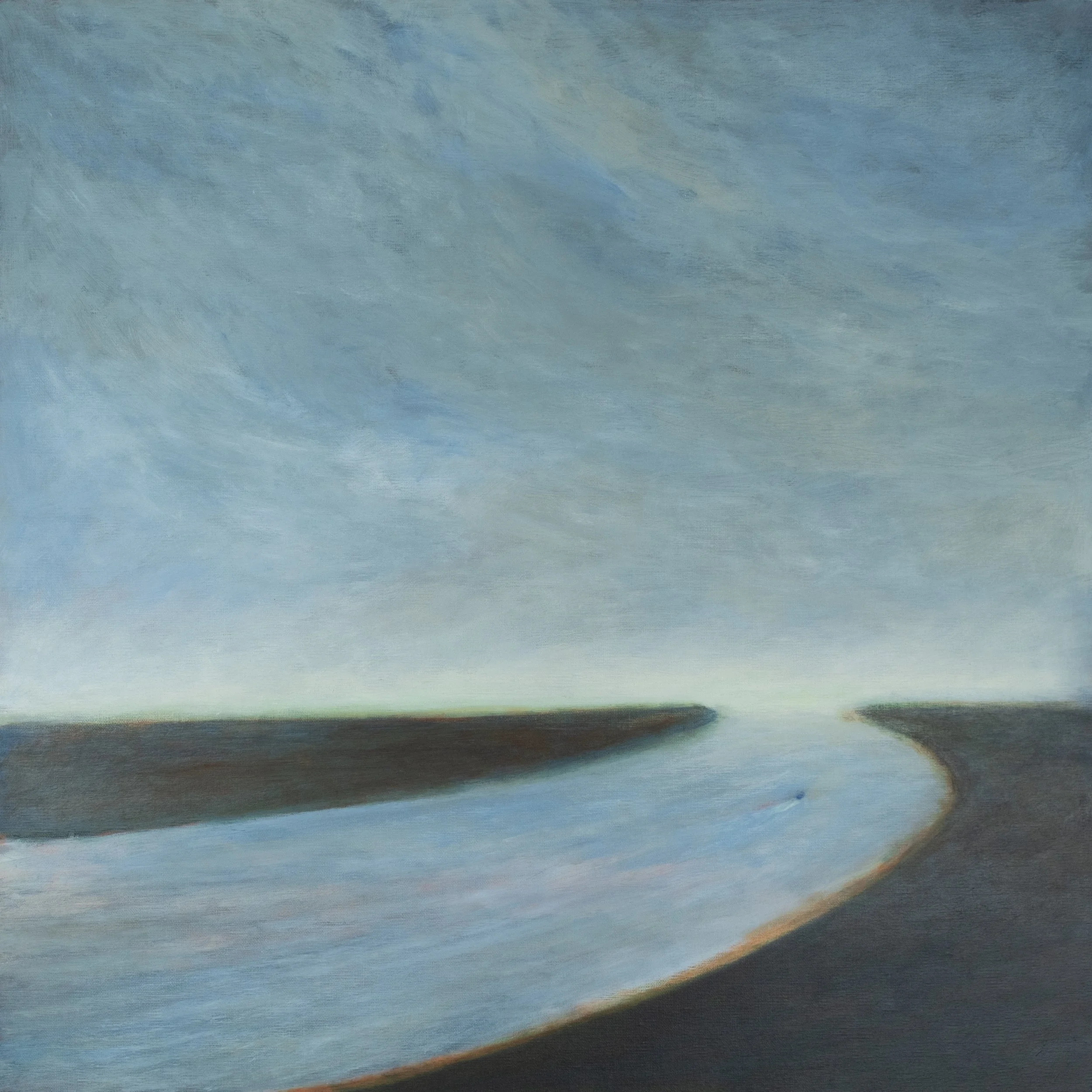 RIVER °2010 Acryl on canvas 60 x 60