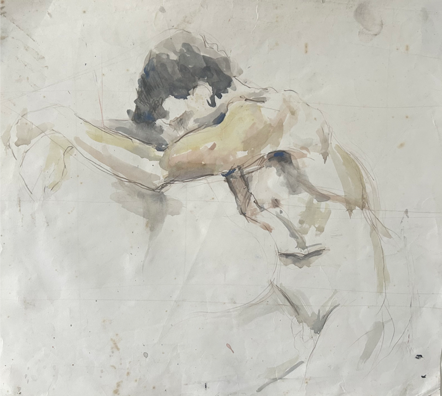 Model in Watercolour -Dundee