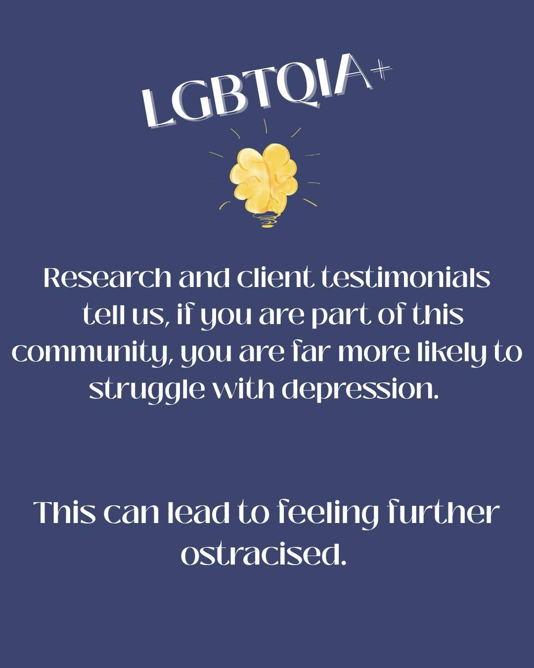 Being depressed is hard as it is, however, being part of the LGBTQIA+ community can make it even harder. You're not alone.