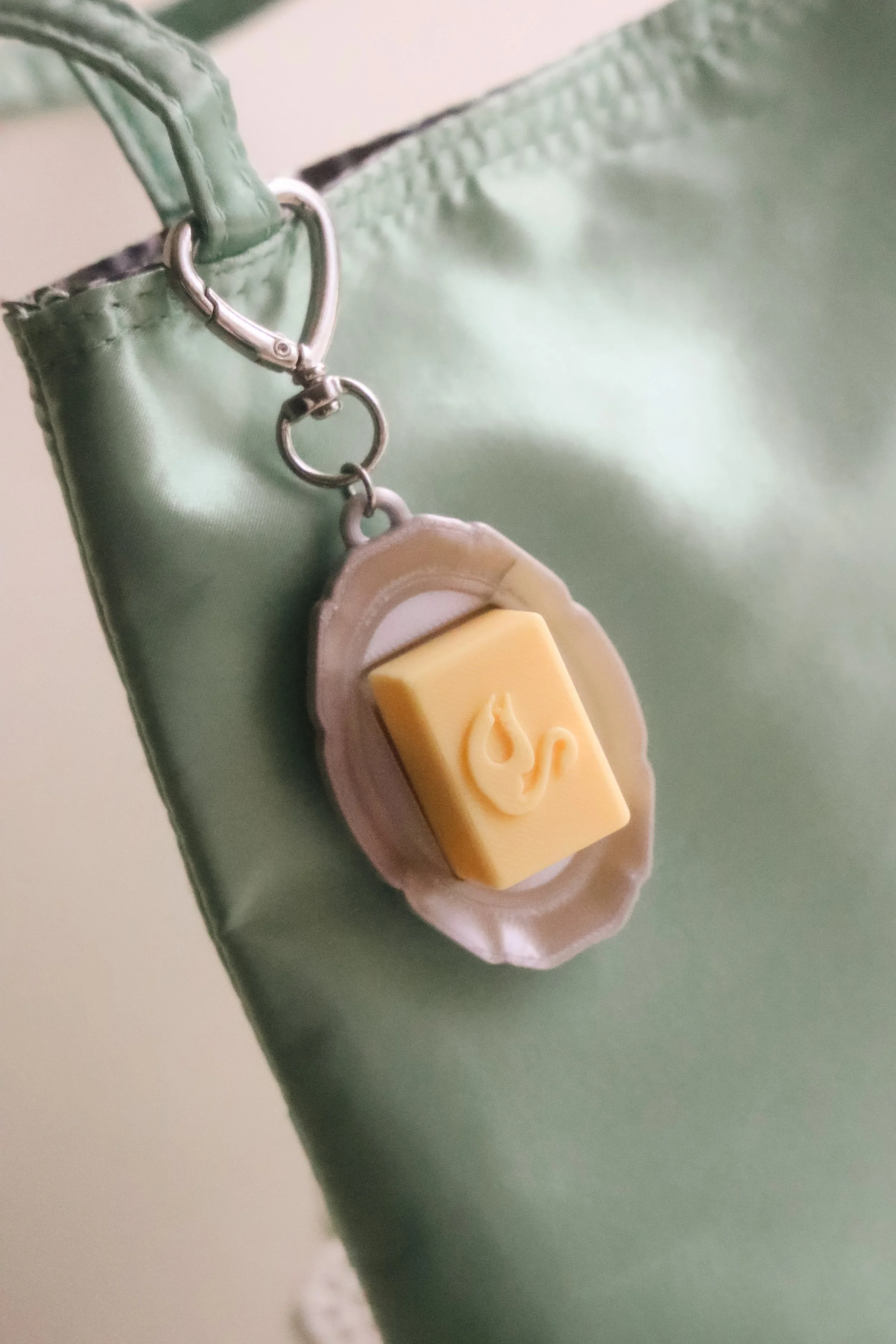 Butter Fidget Clicker Keychain