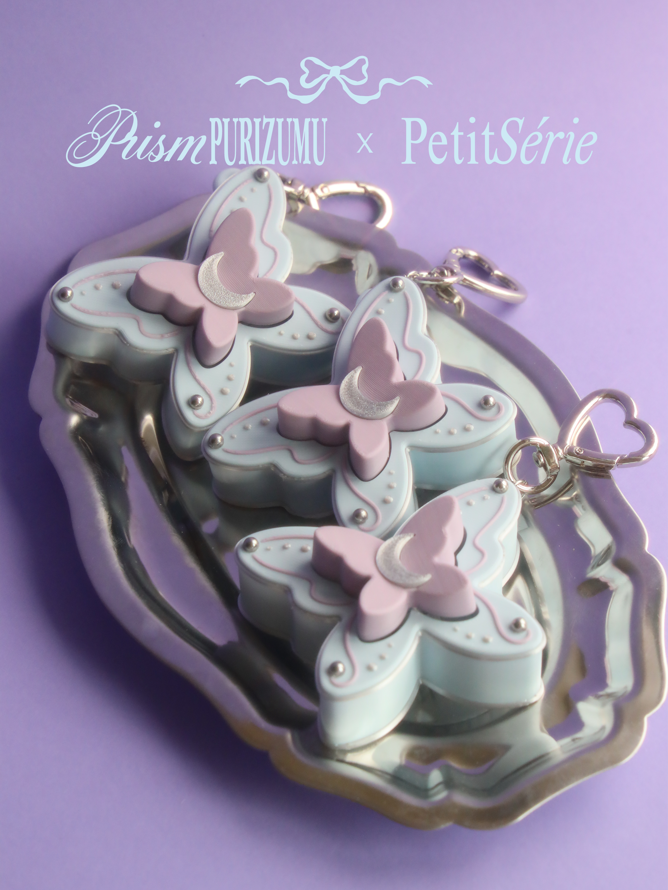 [୨୧ Prism x Petit Série] 3D Print Chou Chou Butterfly Clicker 🪽✨